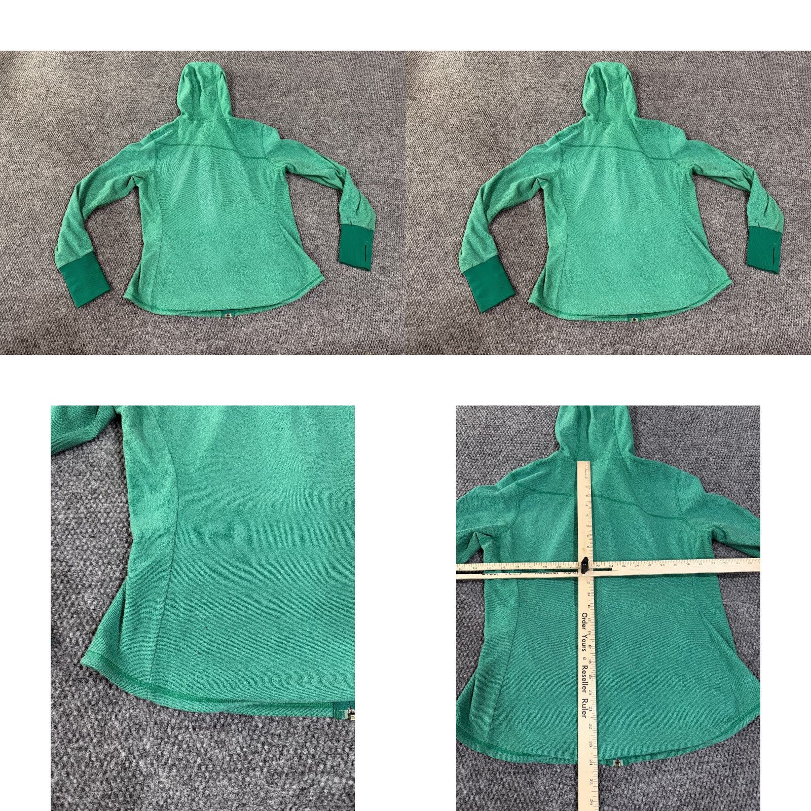 Vintage REI Full Zip Jacket Womens Large Green Outdoor Lightweight Stretch Jacket Size L / US 10 / IT 46 - 8 Thumbnail