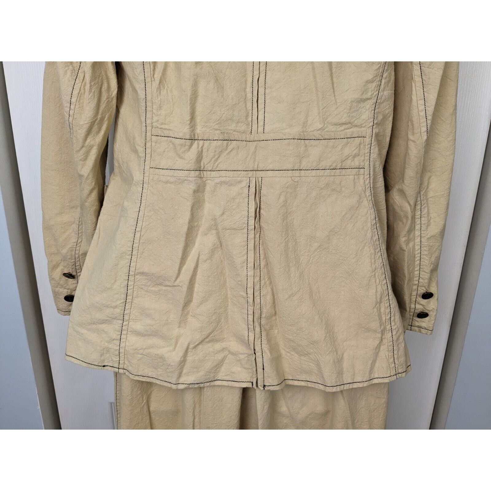Other Vtg Denim Works Bell Bottom Outfit Set (Top: 10) (Pants: 14) Size ONE SIZE - 10 Thumbnail