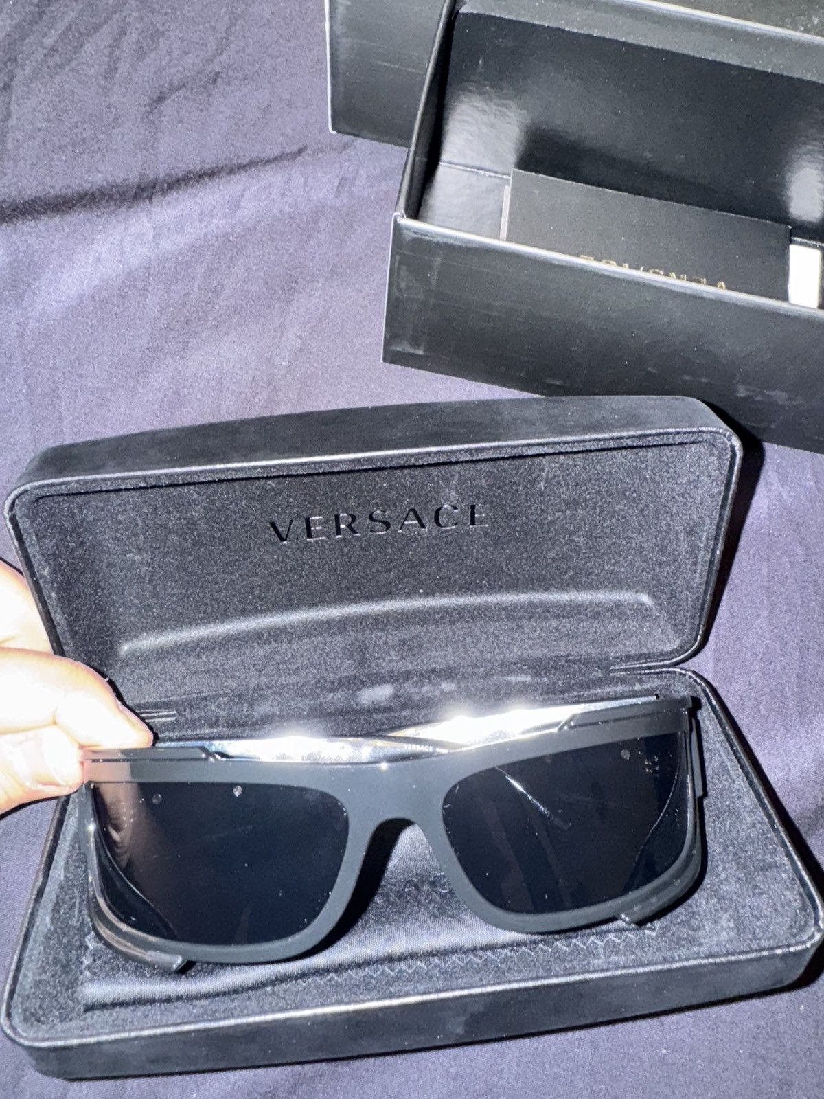 Versace Versace Medusa sunglasses Size ONE SIZE - 6 Thumbnail