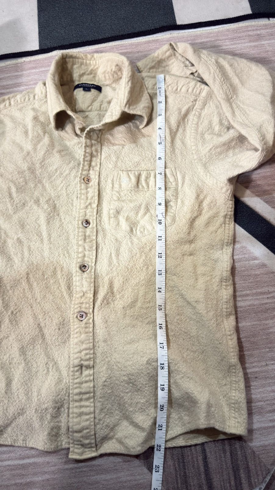 Burberry Vintage Burberry London Button Up Casual Shirt Kids Size US M / EU 48-50 / 2 - 10 Thumbnail