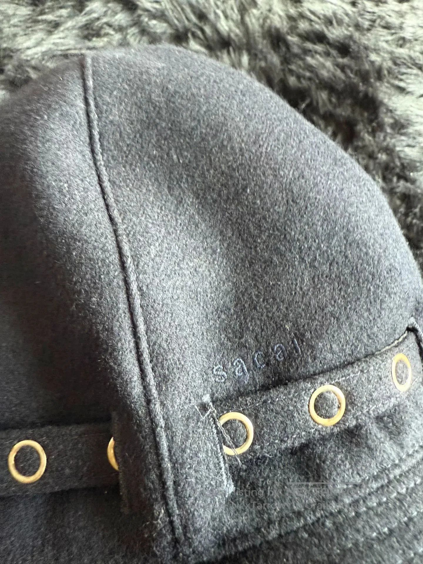 Sacai Sacai Wizard Hat in Black Color. Size ONE SIZE - 4 Thumbnail