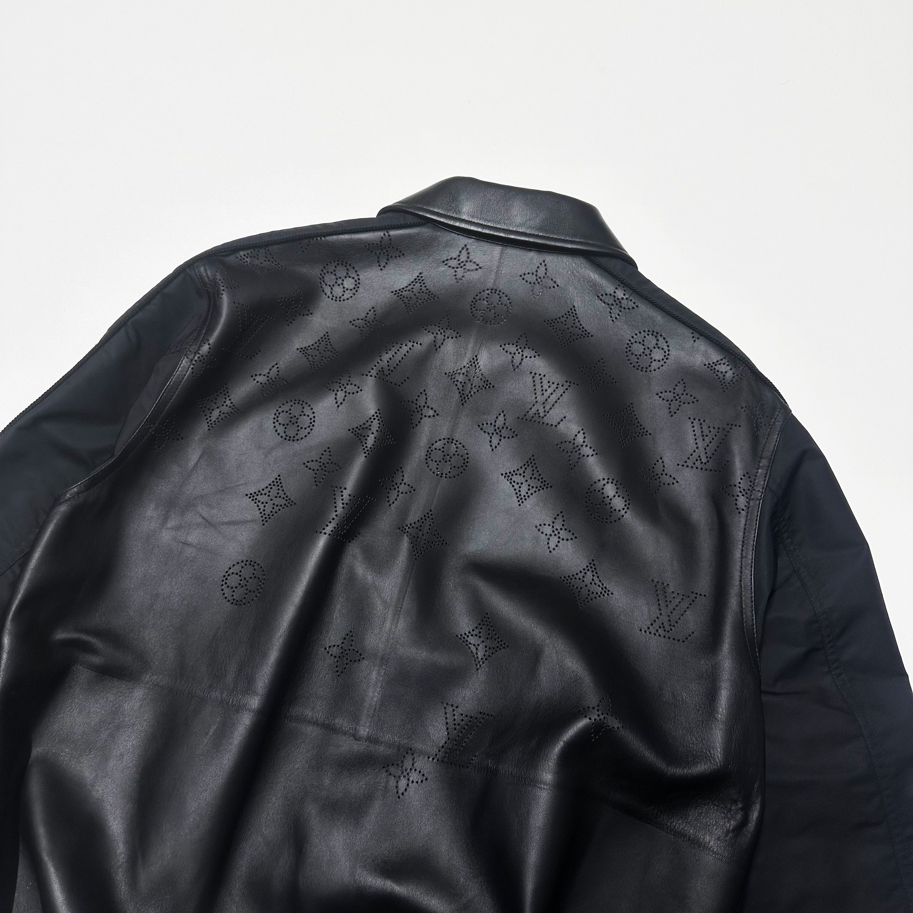 Louis Vuitton Louis Vuitton size 50 M L Leather jacket Monogram LV Size US M / EU 48-50 / 2 - 7 Thumbnail