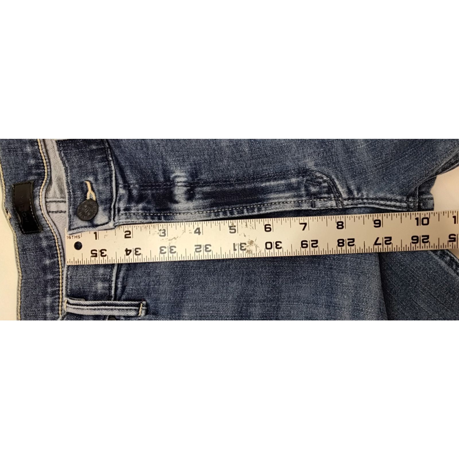 MOTHER Mother The Mid Rise Dazzler Jeans Women's 30 Medium Wash Size 30" / US 8 / IT 44 - 14 Thumbnail
