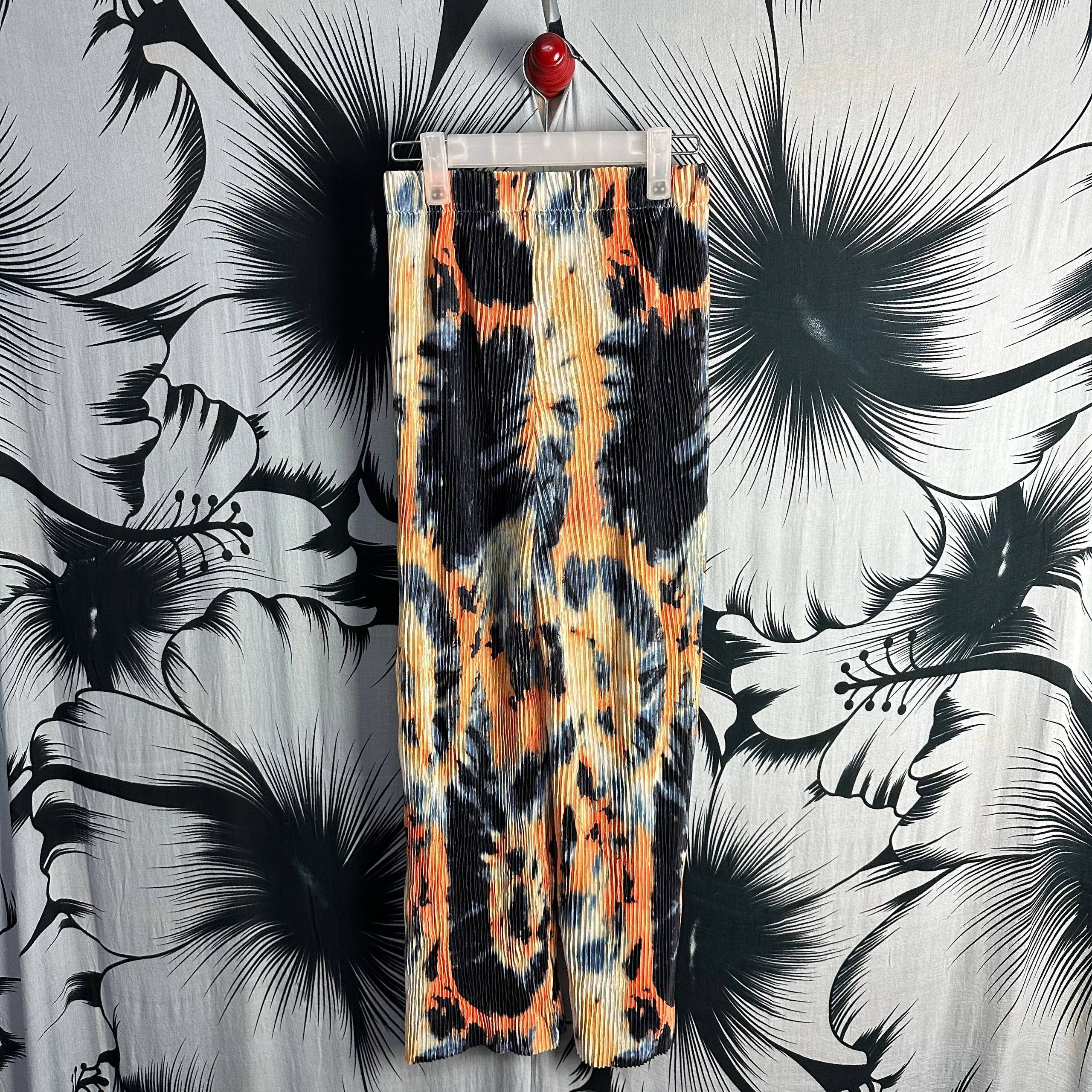 Japanese Brand Archive Pleated Japanese Rare Pattern Pants Size 27" / US 4 / IT 40 - 2 Thumbnail
