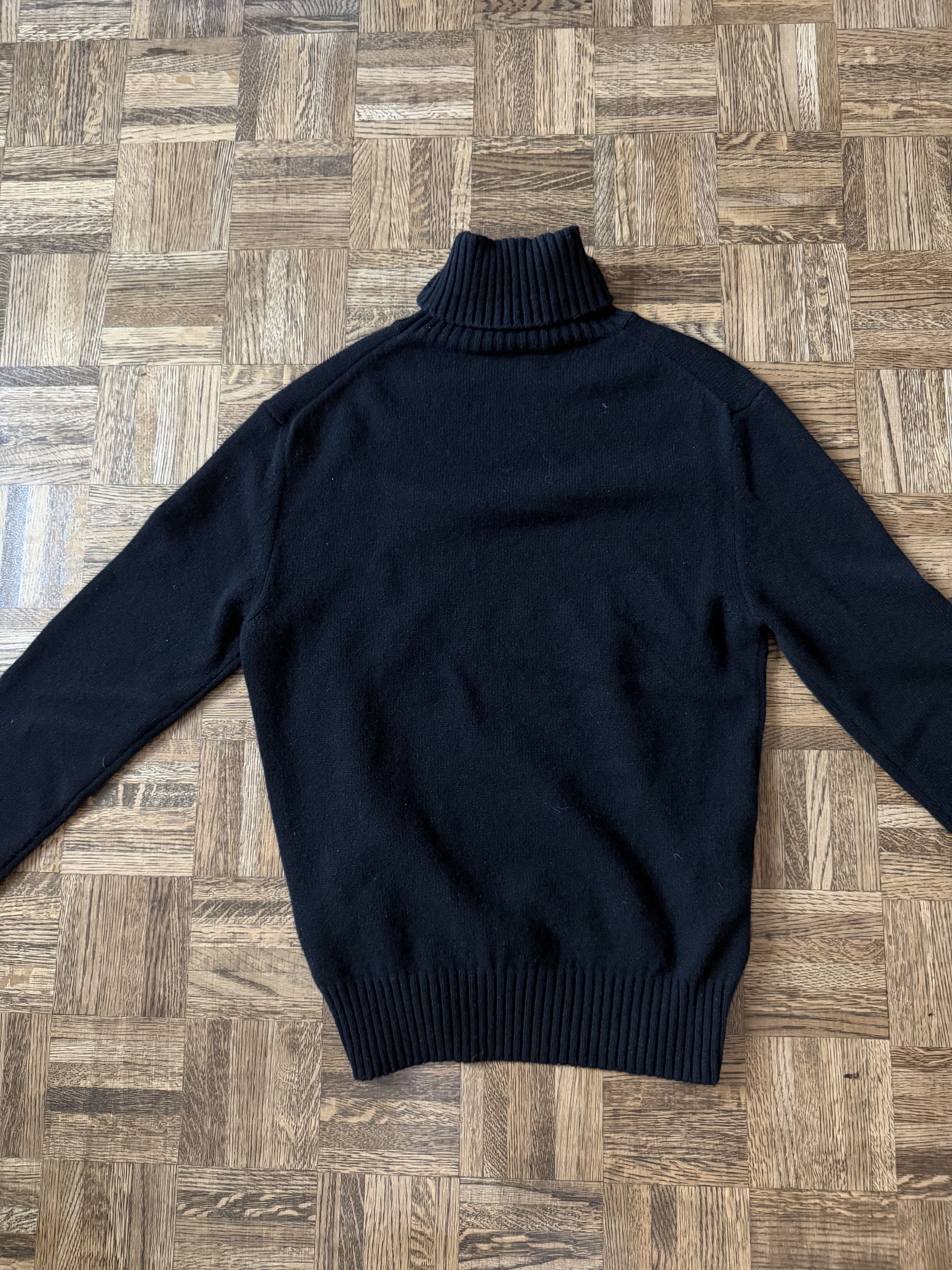 AMI AMI Paris Black Turtleneck Knit Sweater Size S Size US S / EU 44-46 / 1 - 6 Thumbnail