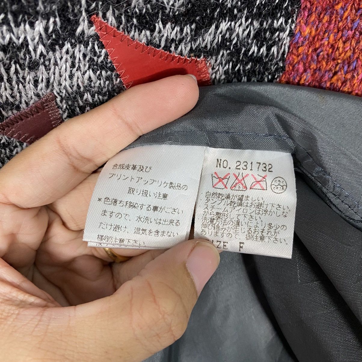 Japanese Brand Vintage Indigo Overcoat Jacket Patchwork Jacket Issey Miyake Size US M / EU 48-50 / 2 - 18 Thumbnail