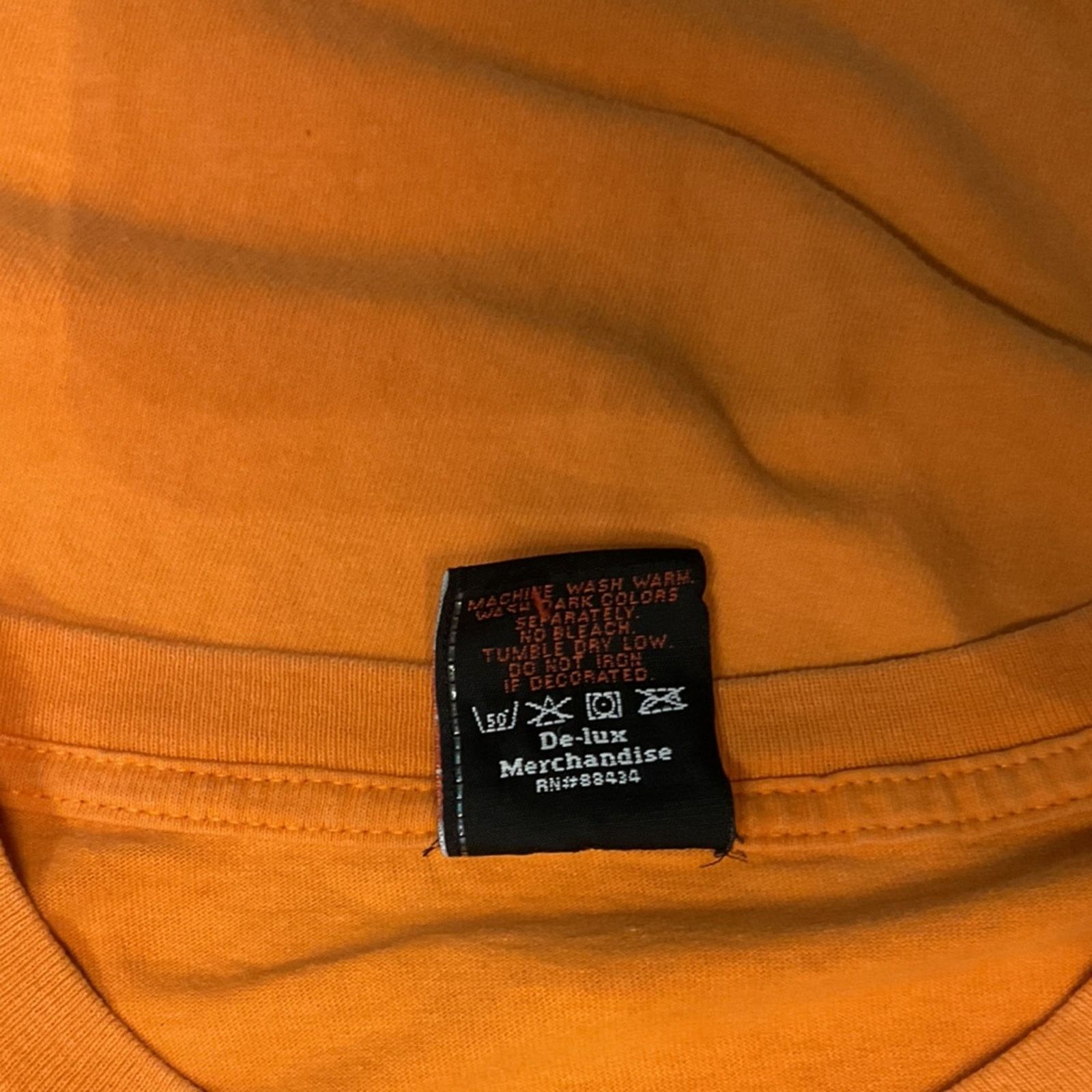 Harley Davidson 2000’s Harley-Davidson Kalispell, Montana Orange Graphic Tee Size US XL / EU 56 / 4 - 4 Thumbnail
