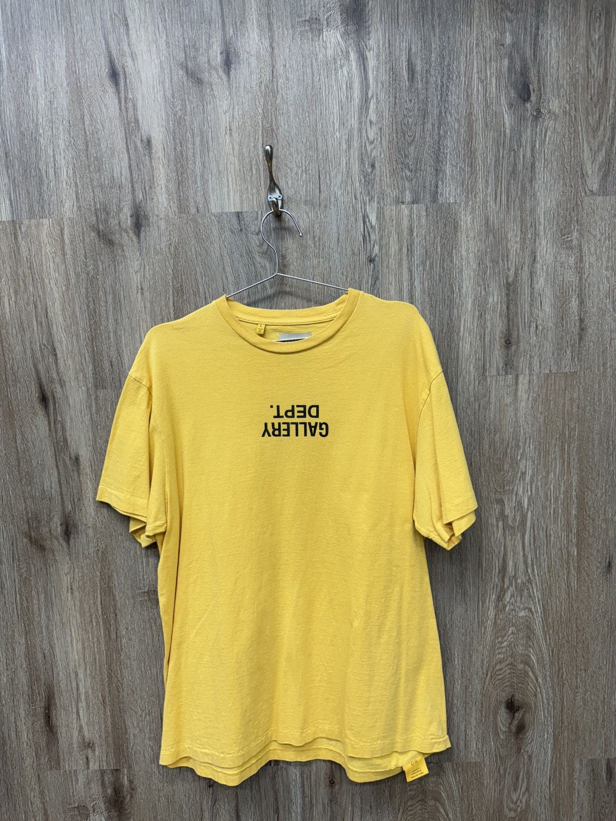 Gallery Dept. Gallery Dept Yellow Short Sleeve Size US L / EU 52-54 / 3 - 1 Thumbnail