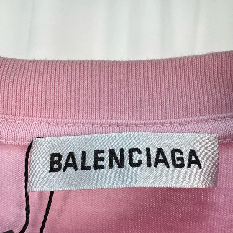 Balenciaga Balenciaga CREW printed monogram short sleeves Size US S / EU 44-46 / 1 - 5 Thumbnail