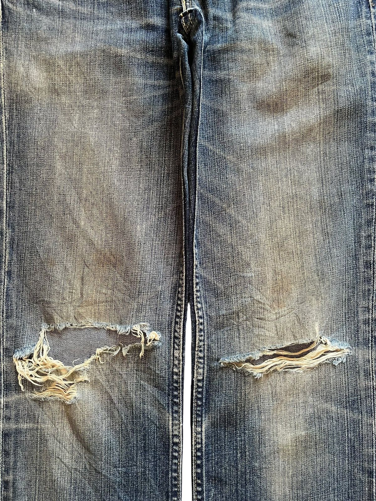 Levi's × Levi's Vintage Clothing Vintage 90s Levis 502 Mud Wash Distressed Loose Jeans Size US 31 - 5 Thumbnail