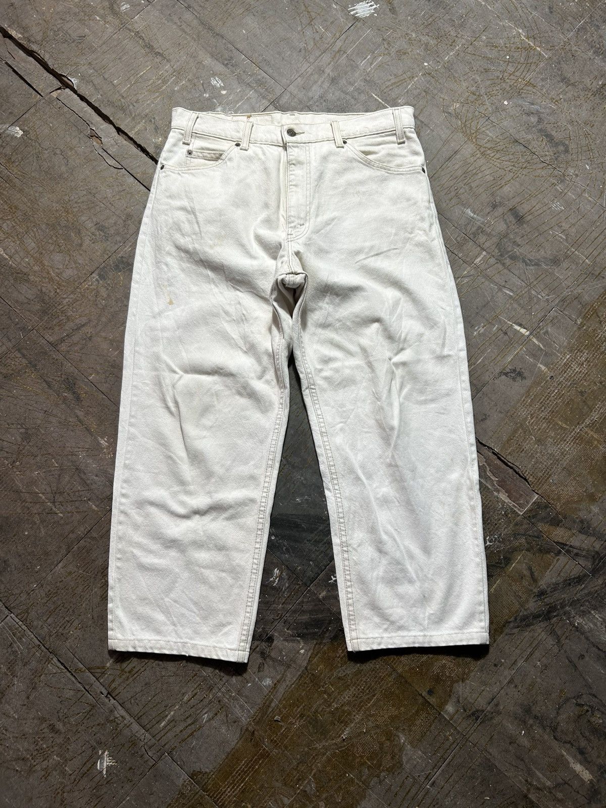 Levi's × Vintage Vintage Levi’s 550 Orange Tab Denim Jeans Size US 33 - 1 Thumbnail
