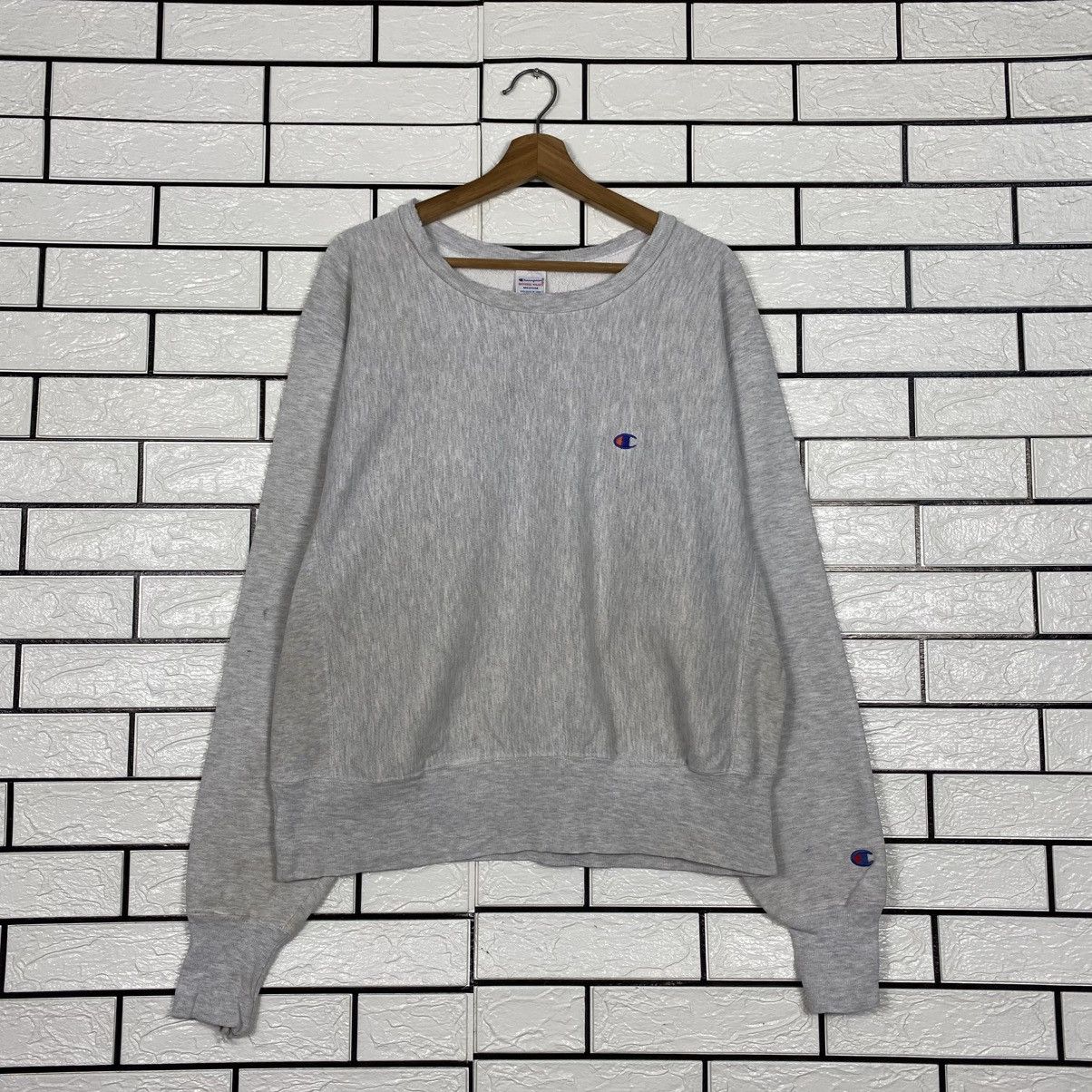 Champion Vintage Sweatshirt Champion Reverse Weave Distressed Trashe Size US M / EU 48-50 / 2 - 2 Thumbnail
