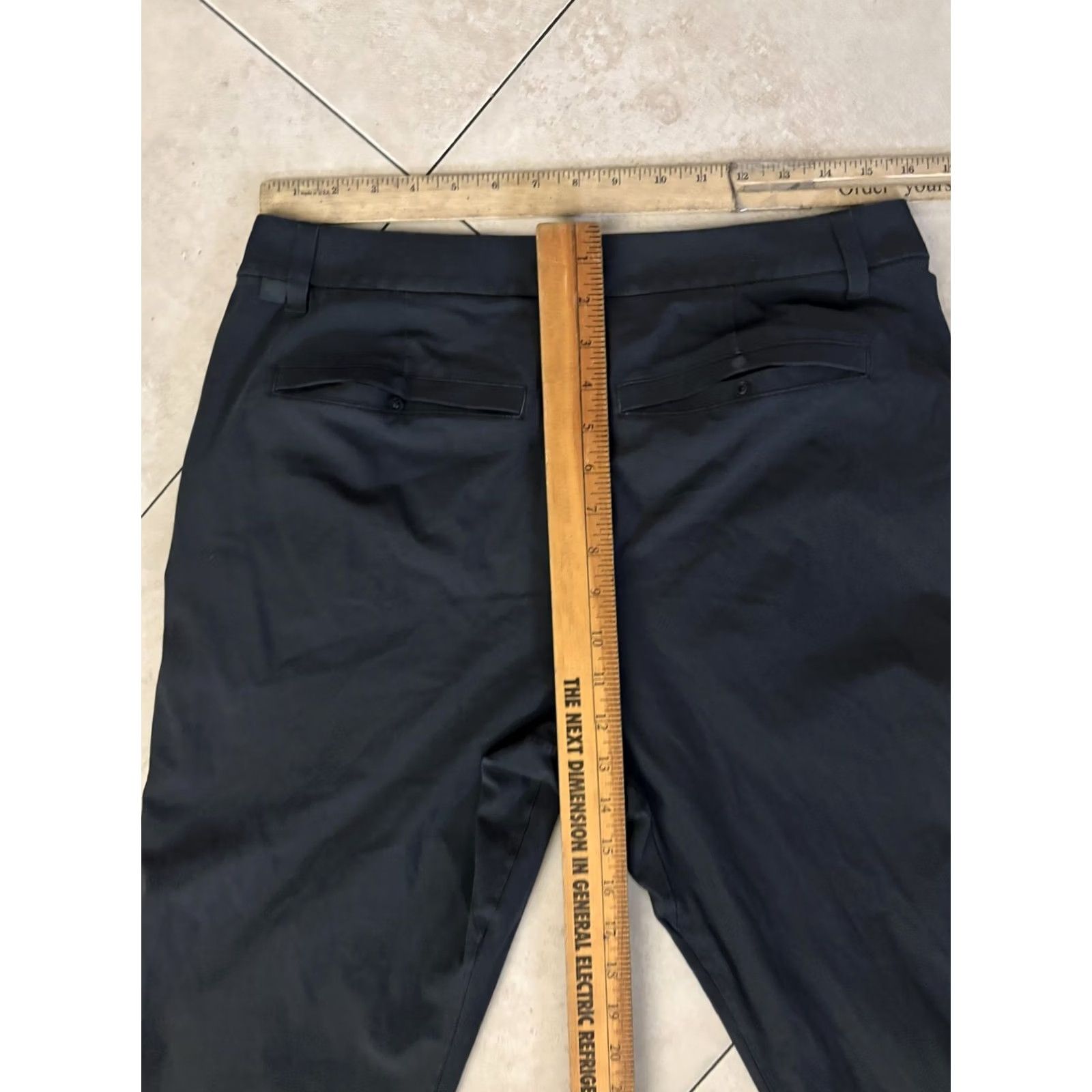 Lululemon Lululemon Mens Pants ABC Classic Tapered Commission Stretch Work Office Black 32 Size US 32 / EU 48 - 7 Thumbnail