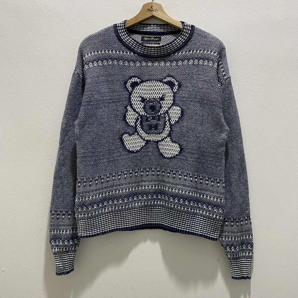 HYSTERIC GLAMOUR fuck bear 00'sニットパーカー HYSTERIC GLAMOUR fuck bear 00´sニットパーカー