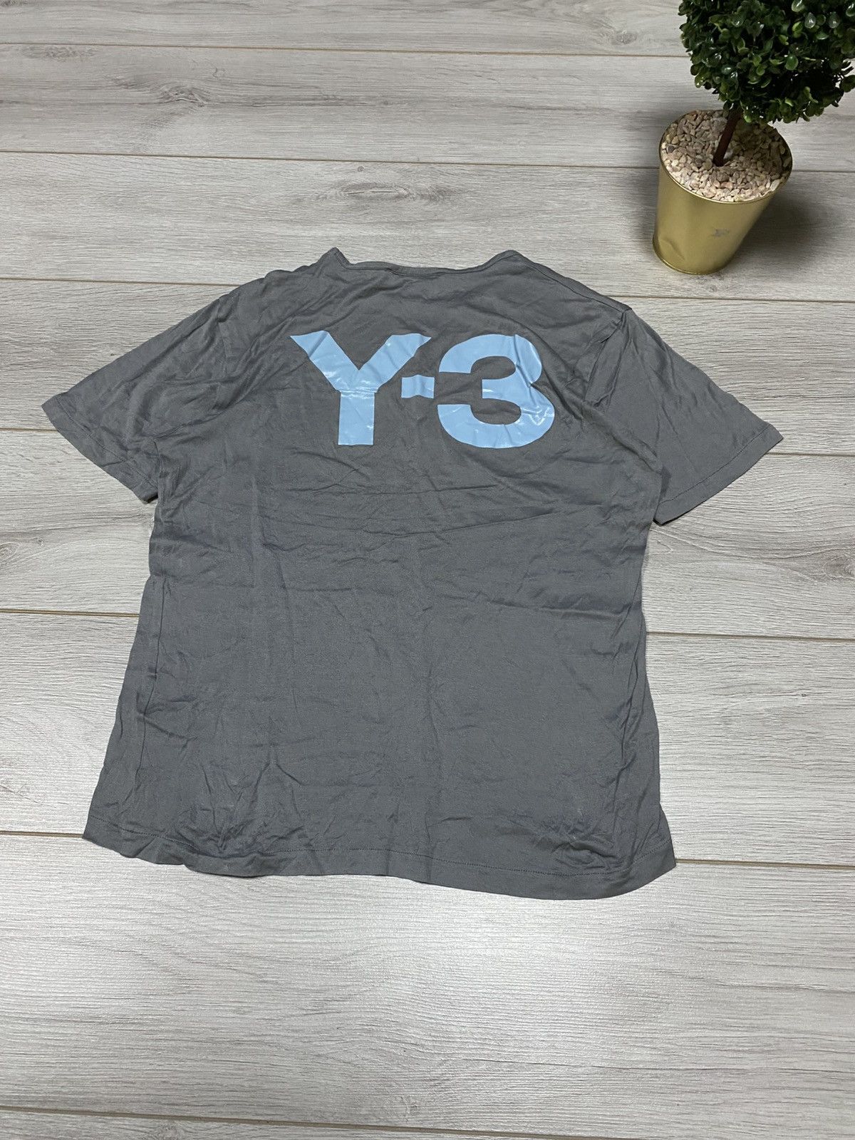 Y-3 Adidas Y-3 big logo 2006 Tee Size US L / EU 52-54 / 3 - 3 Thumbnail