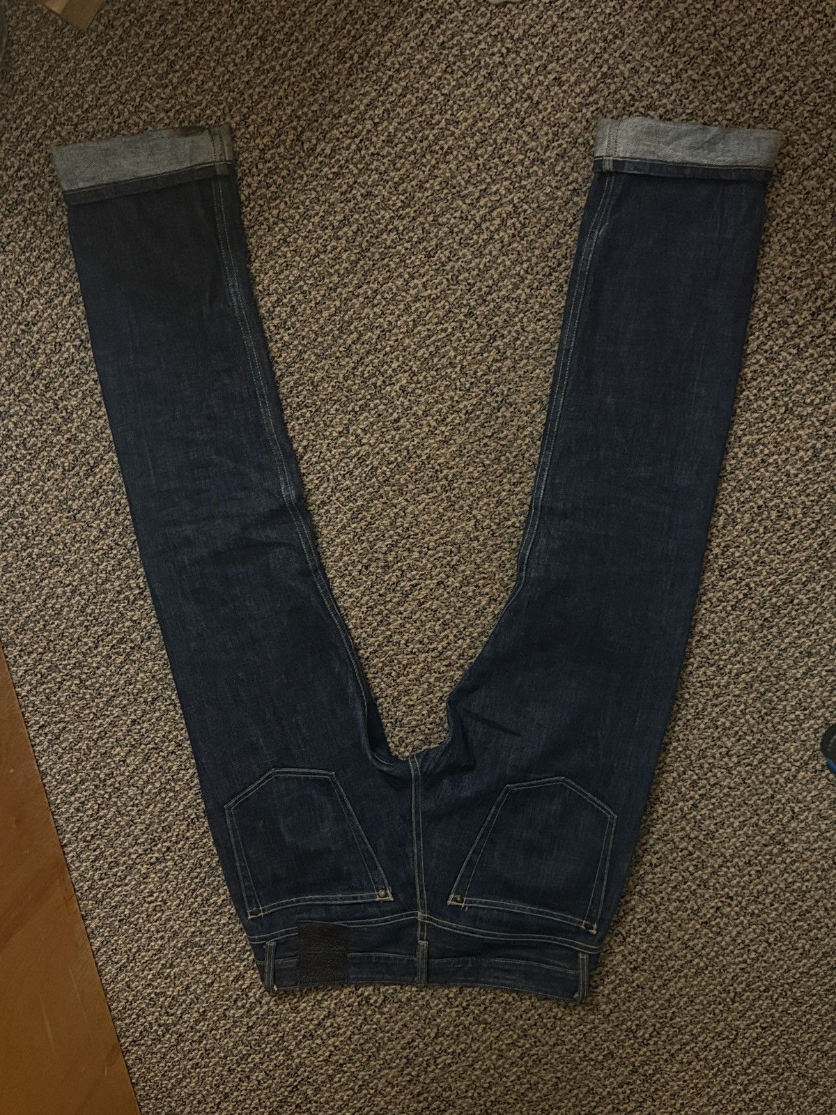 Japanese Brand HeeBee RARE Japanese Selvedge 14 oz denim 31x32 Size US 31 - 10 Thumbnail