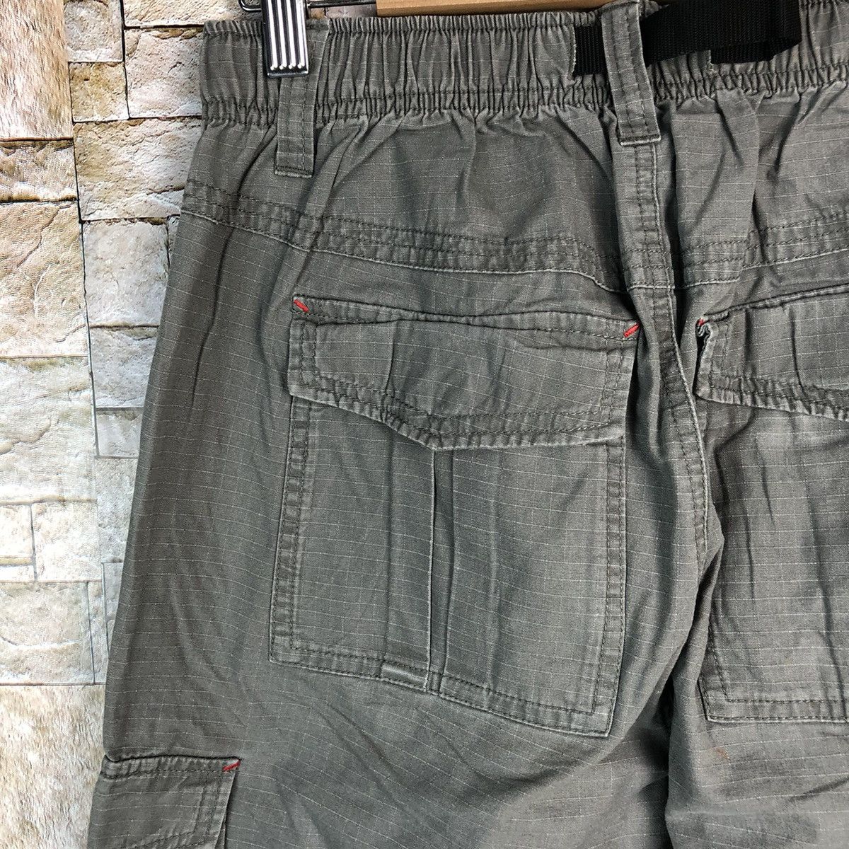 Japanese Brand Freude Grey utility tactical Cargo Multipocket Pants #A651 Size US 30 / EU 46 - 19 Thumbnail