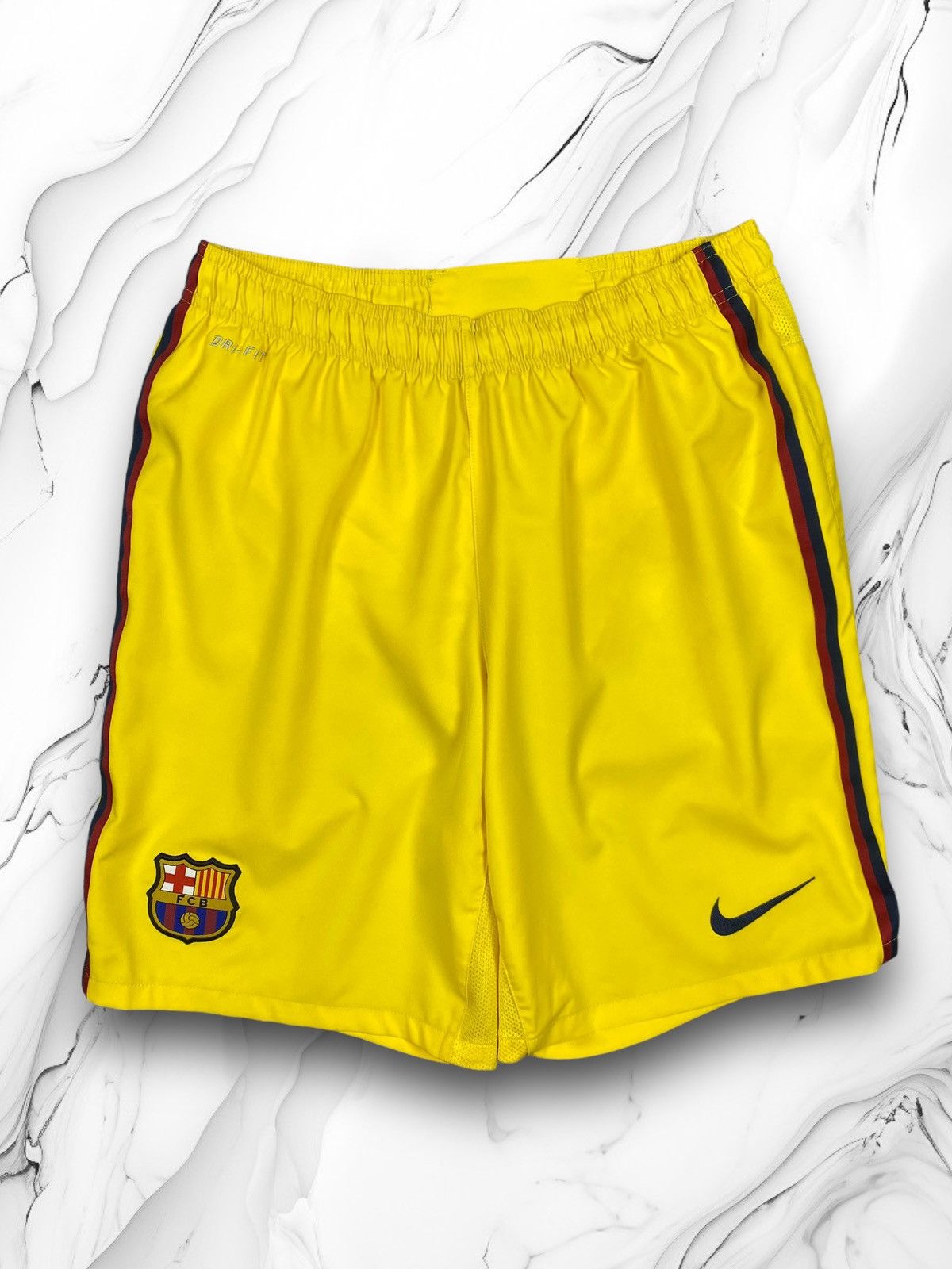 Nike Nike Barcelona FC Soccer Jersey Shorts Size M Size US 32 / EU 48 - 1 Thumbnail