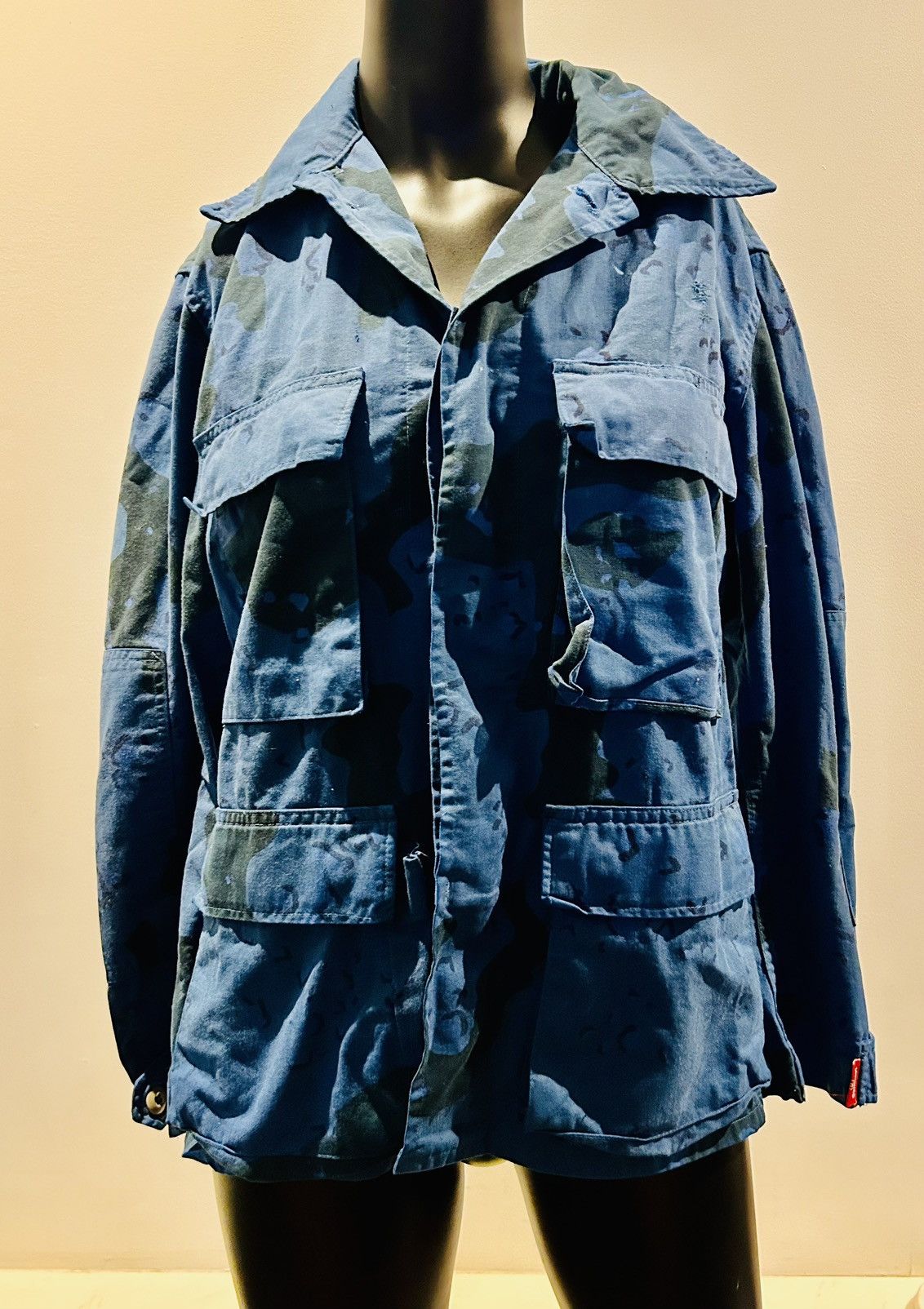 Other Denimist camouflage cargo blue jacket. Size S / US 4 / IT 40 - 1 Thumbnail
