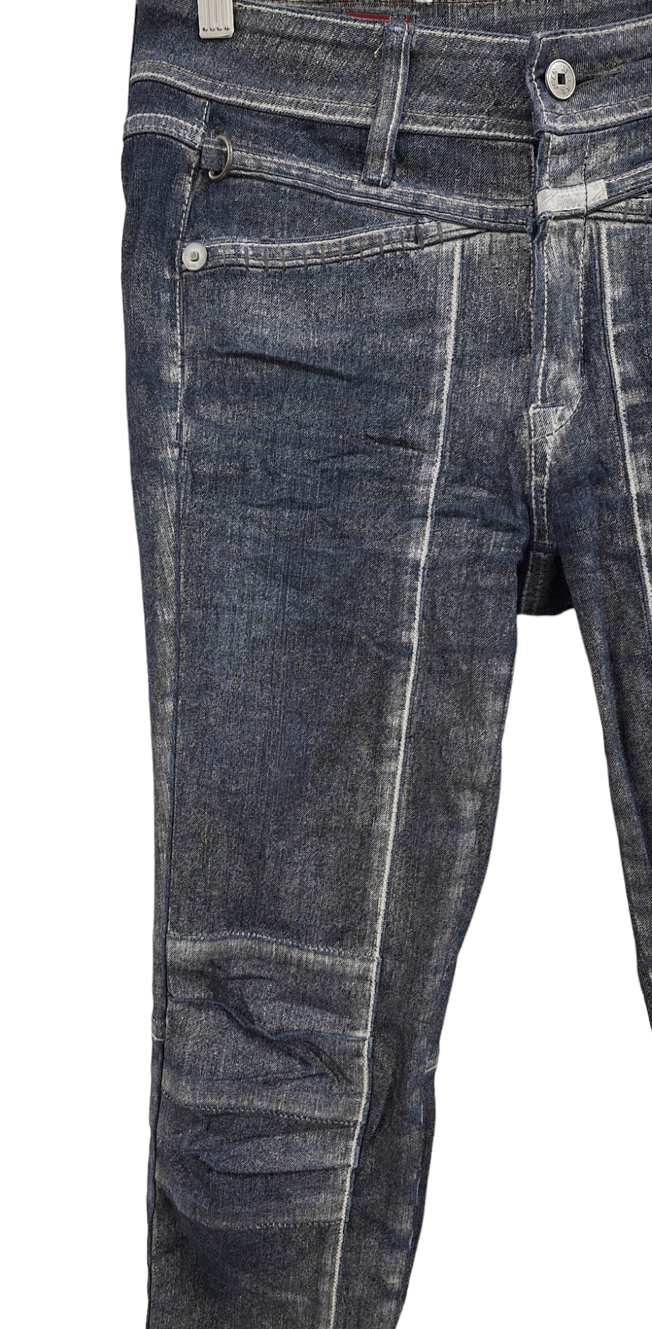 Marithe + Francois Girbaud × Vintage Vintage Marithe Francois Girbaud Jeans Like Bleach Wash Size 29" - 5 Thumbnail