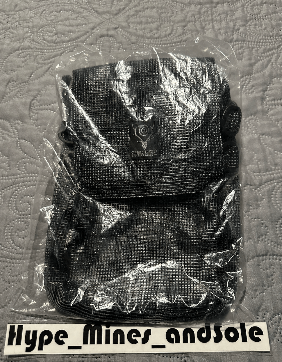 Supreme NWT Supreme South2 West8 Heavy Game Mesh Bag - Black Size ONE SIZE - 5 Thumbnail