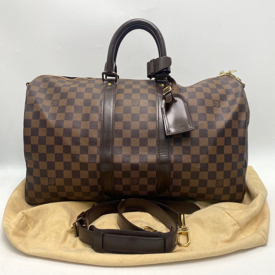 Louis Vuitton Louis Vuitton Damier Keepall Bandouliere 45 Duffle Bag Size ONE SIZE - 1 Thumbnail