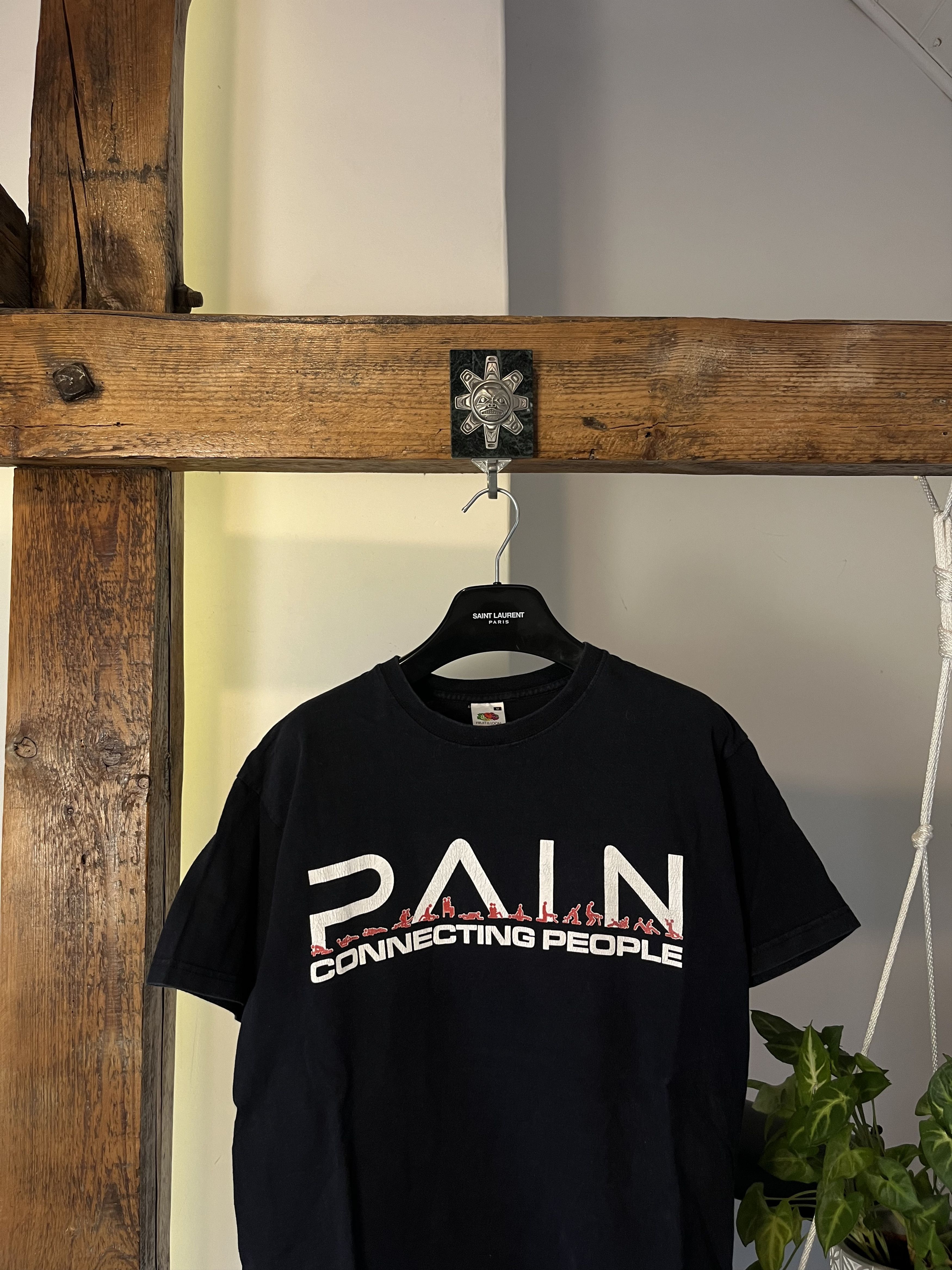 Band Tees × Vintage Rave Techno Pain Connecting People Size US M / EU 48-50 / 2 - 3 Thumbnail
