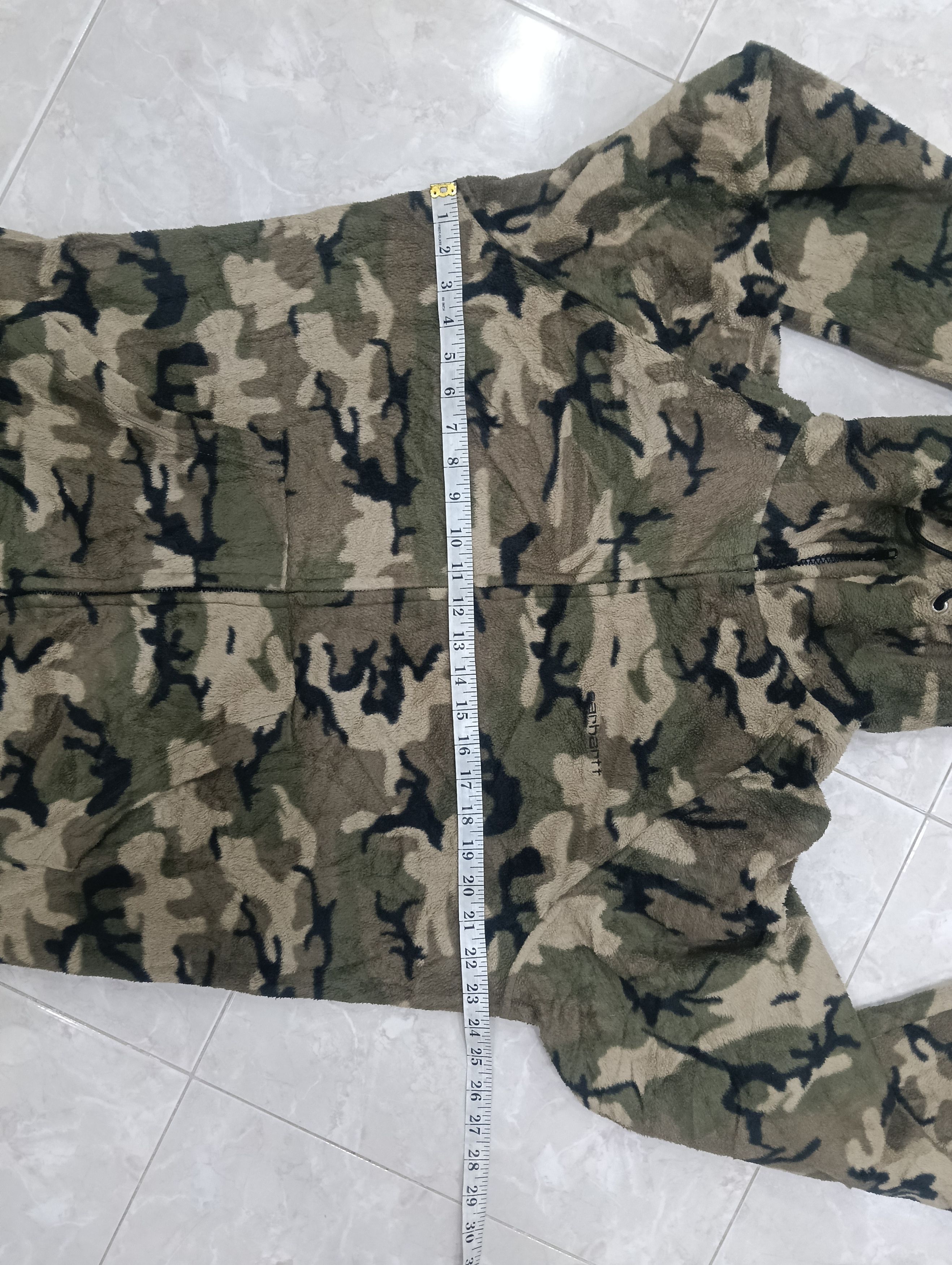 Carhartt Carhatt Camo Hooded Fleece Size US L / EU 52-54 / 3 - 11 Thumbnail