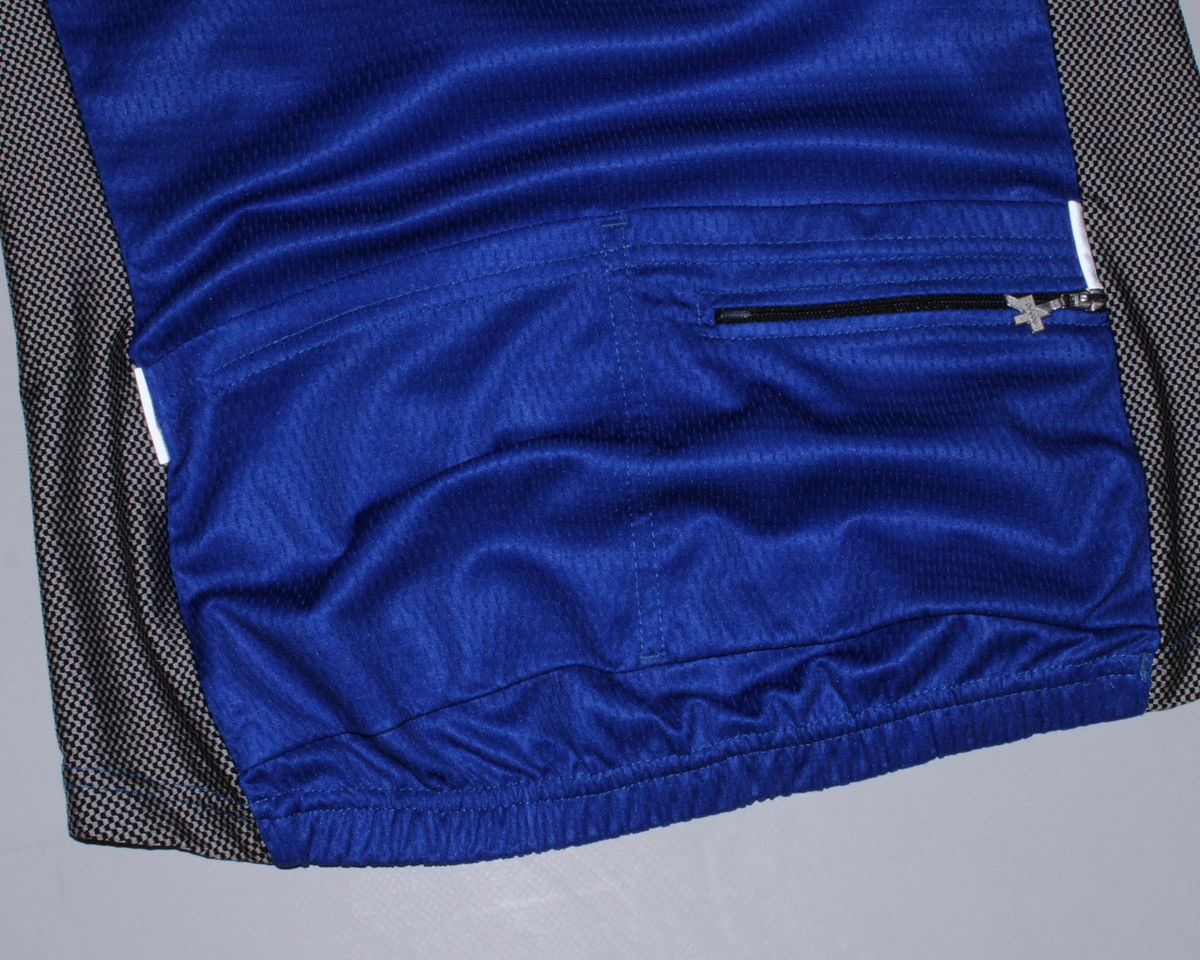 Asos ASSOS of Switzerland Vintage Blue Half Zip Cycling Jersey Size L / US 10 / IT 46 - 8 Thumbnail