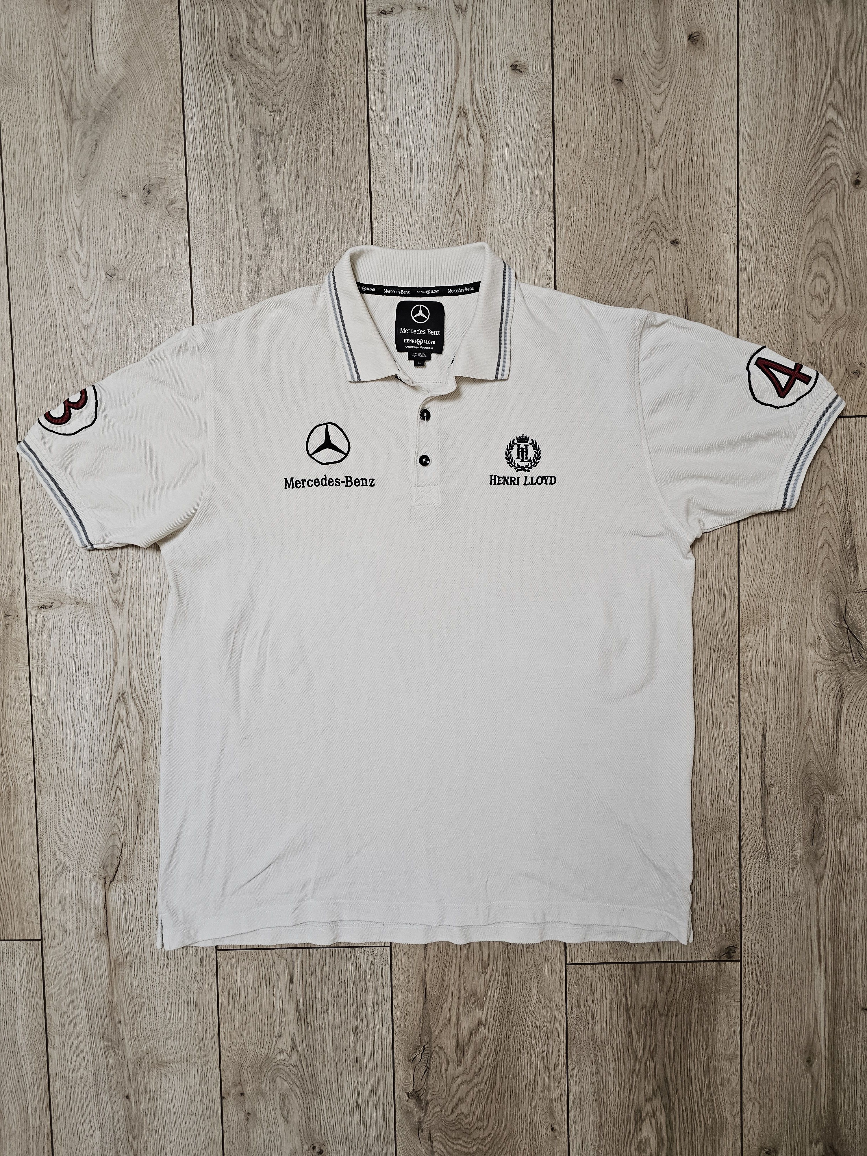 Formula 1 × Mercedes-Benz MERCEDES BENZ RACING SHIRT POLO HENRI LLOYD JERSEY COTTON Size US L / EU 52-54 / 3 - 1 Thumbnail