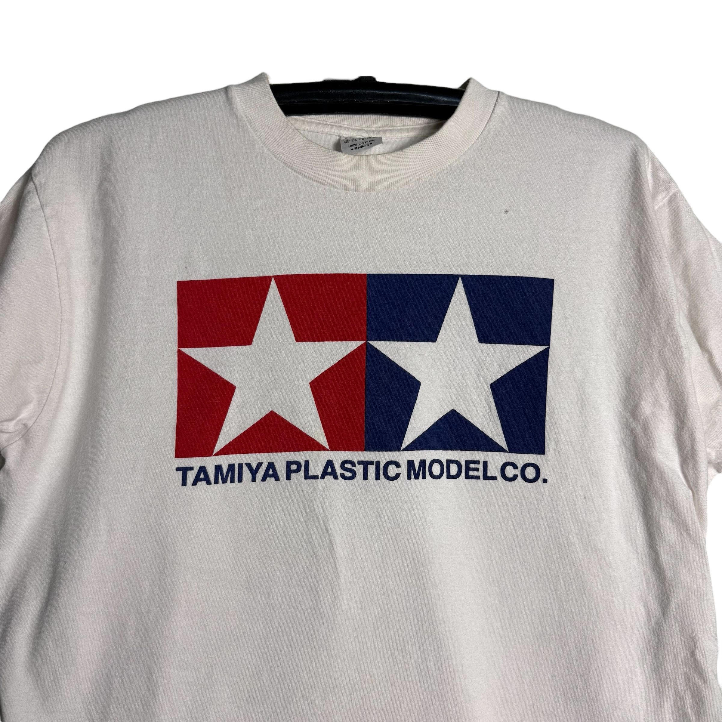 Japanese Brand 🔥RARE🔥Vintage Tamiya Plastic Model Spell Out T-shirt Size US M / EU 48-50 / 2 - 2 Thumbnail