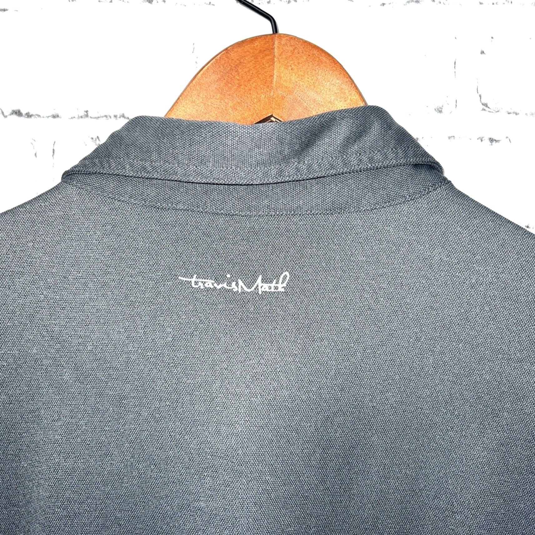 TravisMathew Travis Mathew Polo Shirt Mens M Gray Polo Shirt Size US M / EU 48-50 / 2 - 5 Thumbnail