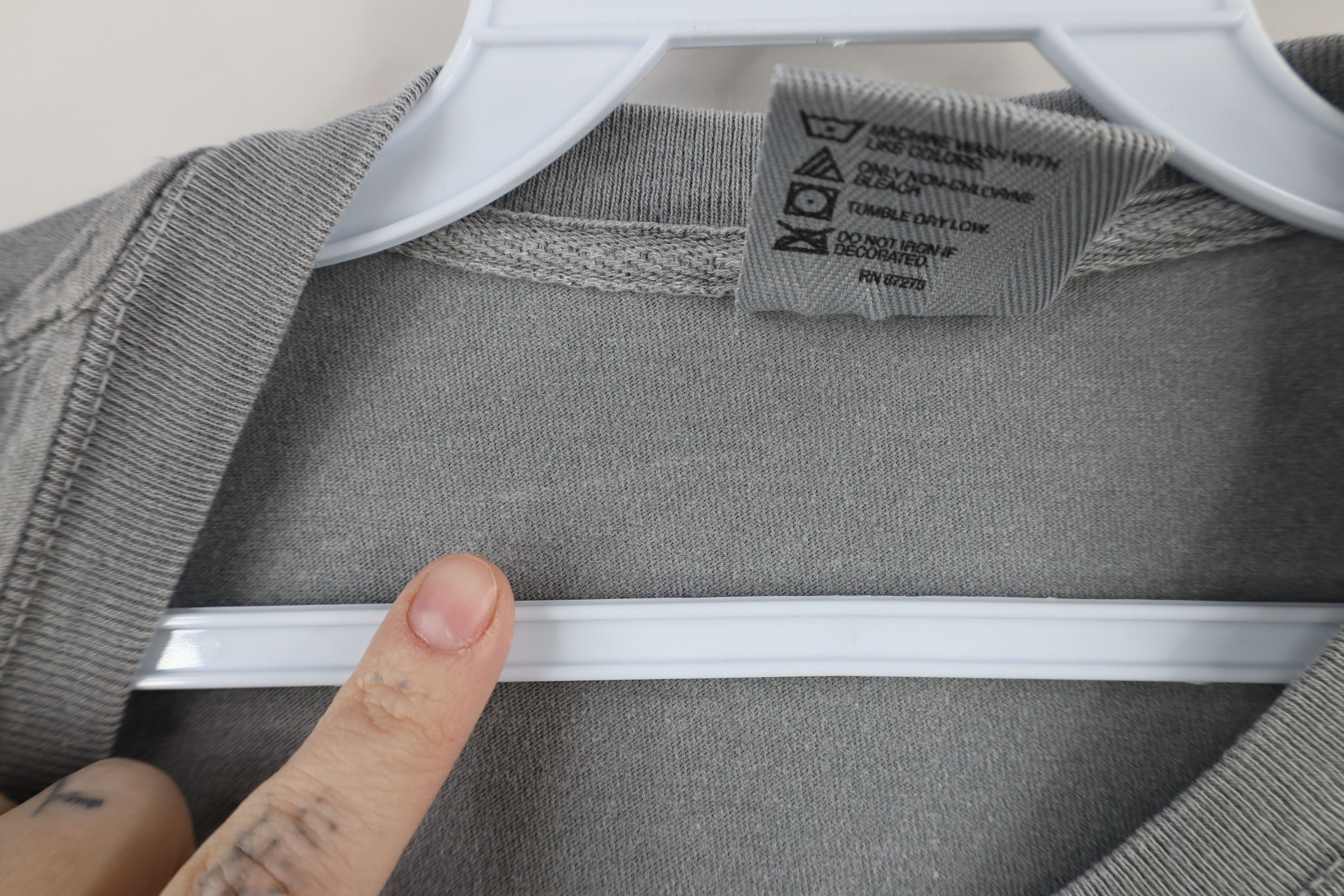 Vintage Vintage 90s Streetwear Stonewash Cool Car T-Shirt Gray Size US XL / EU 56 / 4 - 7 Thumbnail