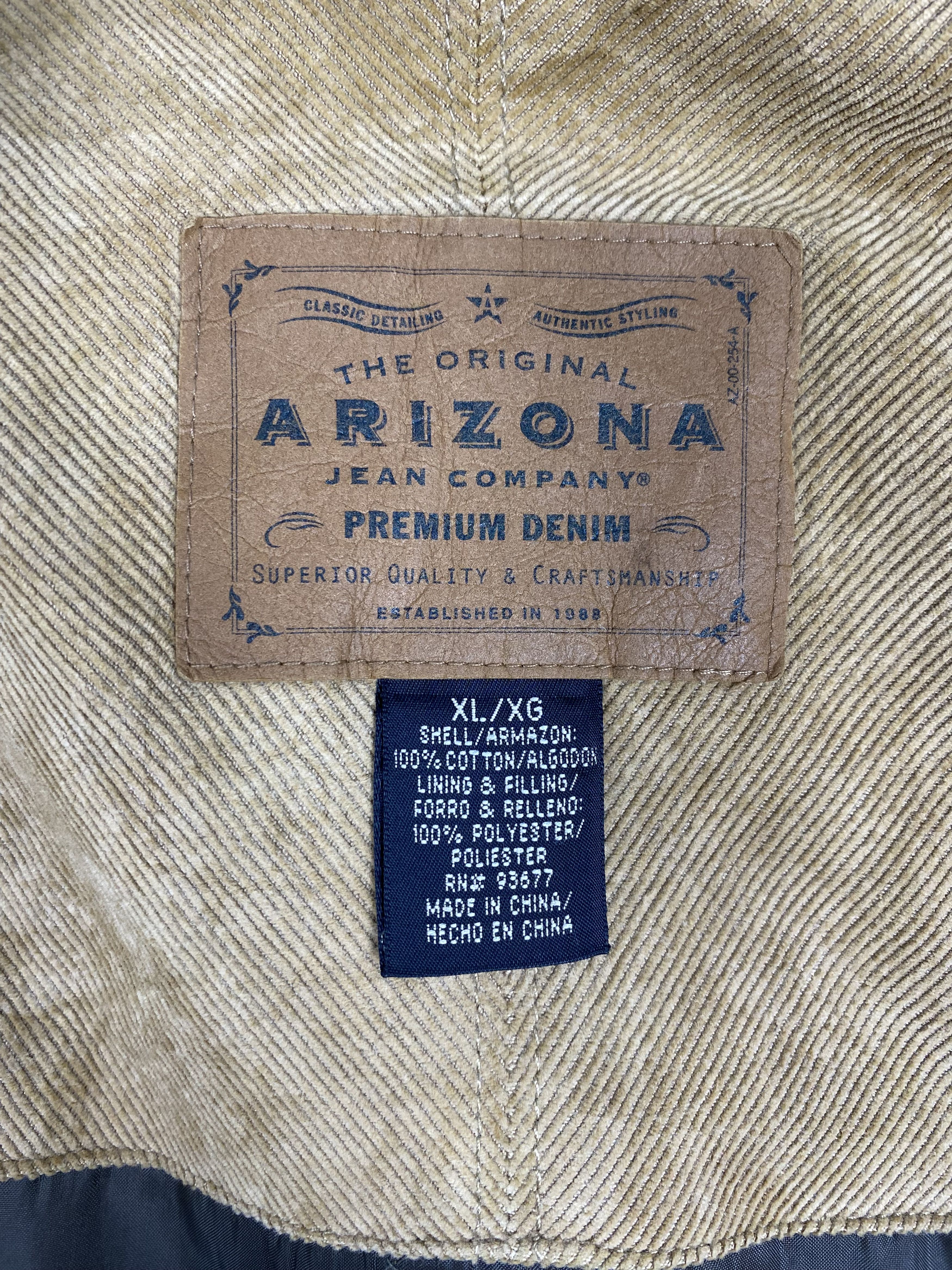 Arizona Jean Co. Vintage Arizona Jean Company Jacket PJ2484 Size US L / EU 52-54 / 3 - 8 Thumbnail