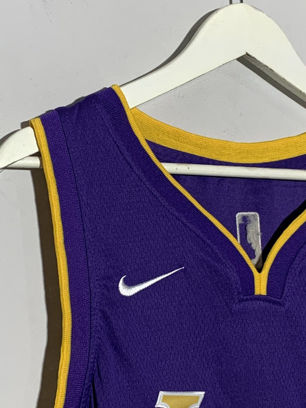 NBA #23 James Lakers Nike Y2k Streetwear NBA Basketball Jersey Size US XL / EU 56 / 4 - 5 Thumbnail