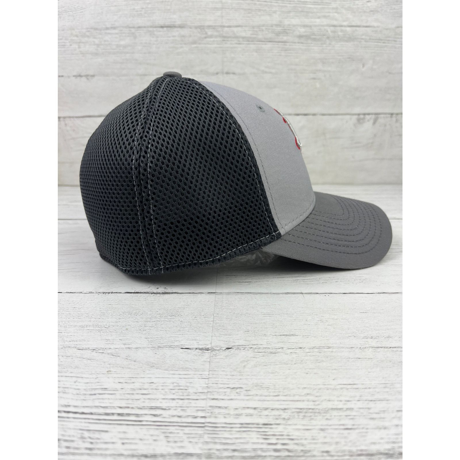 New Era Houston Rockets New Era 39THIRTY Flex Hat Gray Mens M/L Size ONE SIZE - 5 Thumbnail