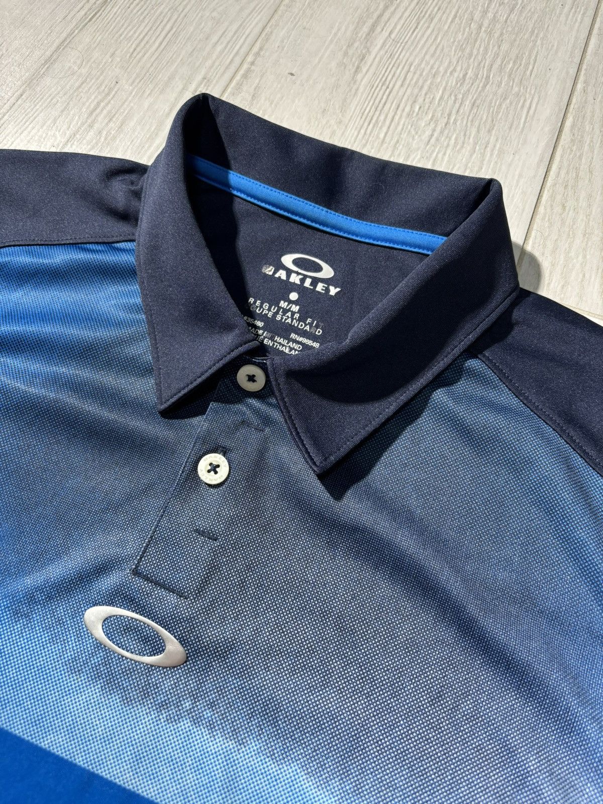 Oakley Vintage Oakley Polo Rugby Tshirt Center Logo Size US M / EU 48-50 / 2 - 4 Thumbnail