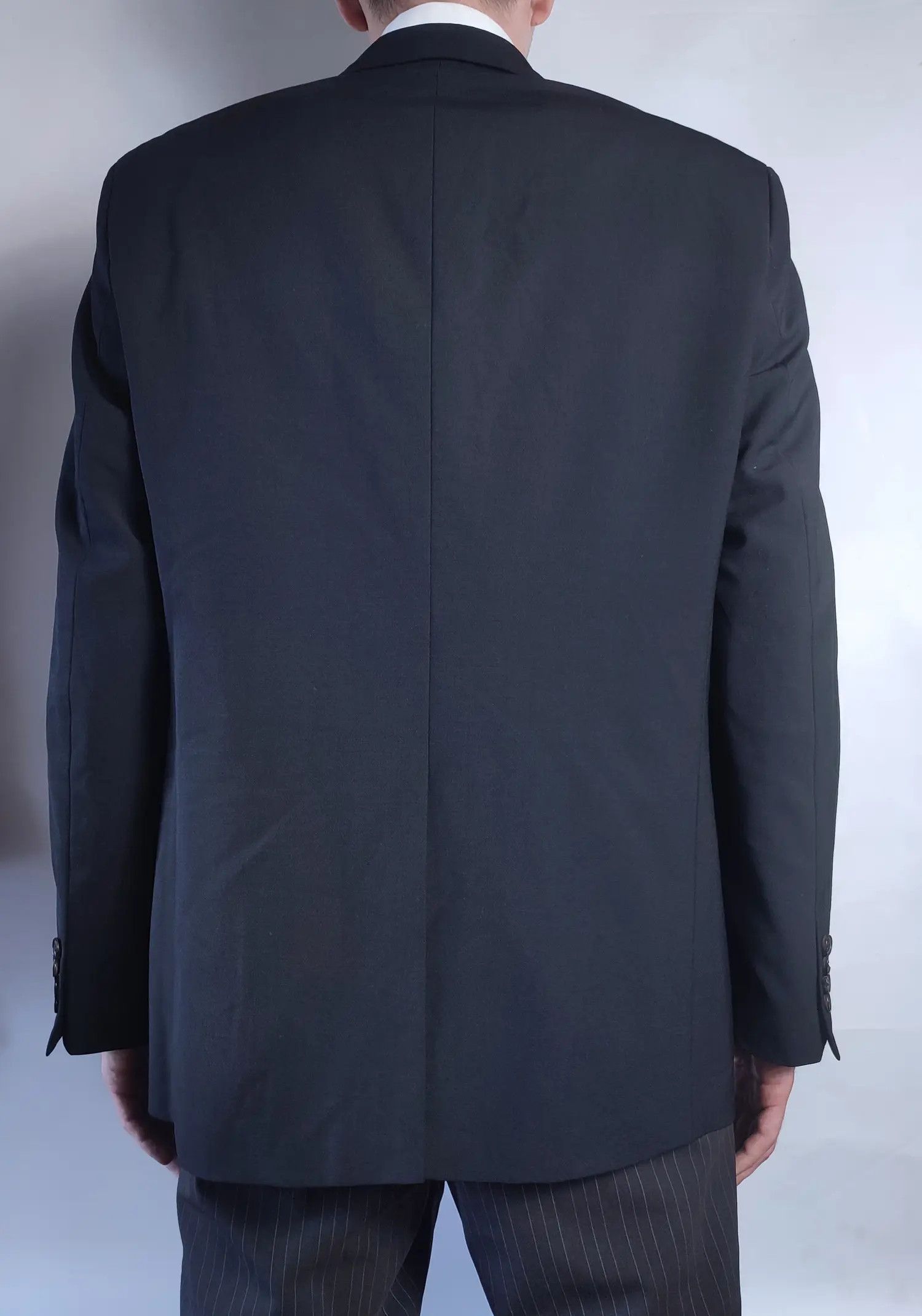 Hugo Boss × Vintage Vintage Hugo Boss Wool Blazer Size 42R - 4 Thumbnail