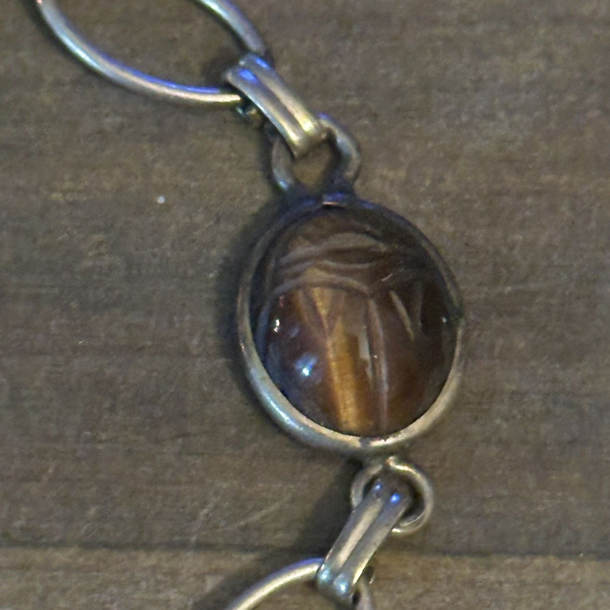 Vintage Vintage gold tone scarab bracelet Size ONE SIZE - 7 Thumbnail