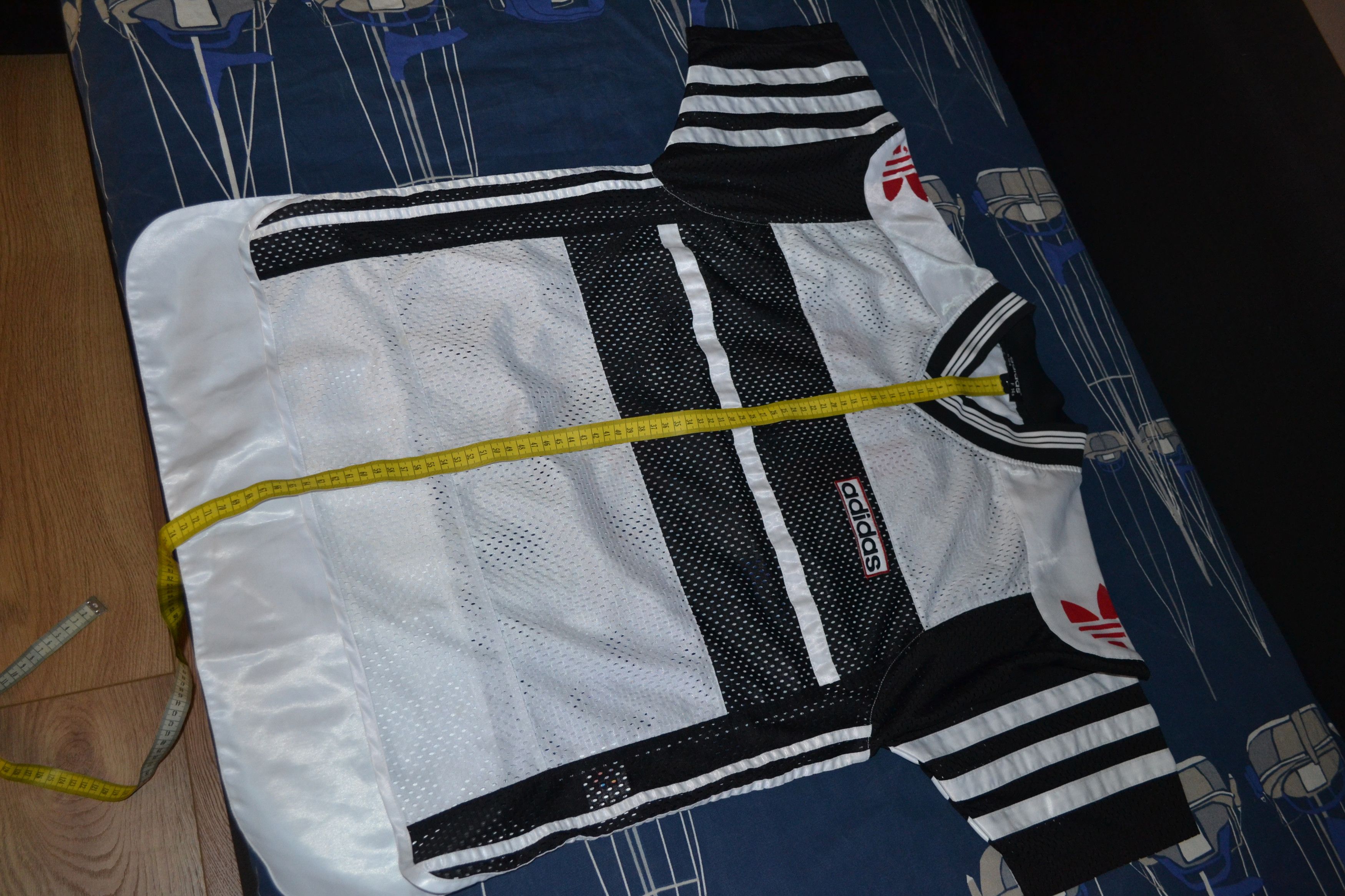 Adidas Vintage Adidas 90s Mesh Jersey – Rare Sportswear – Size M Size US M / EU 48-50 / 2 - 6 Thumbnail