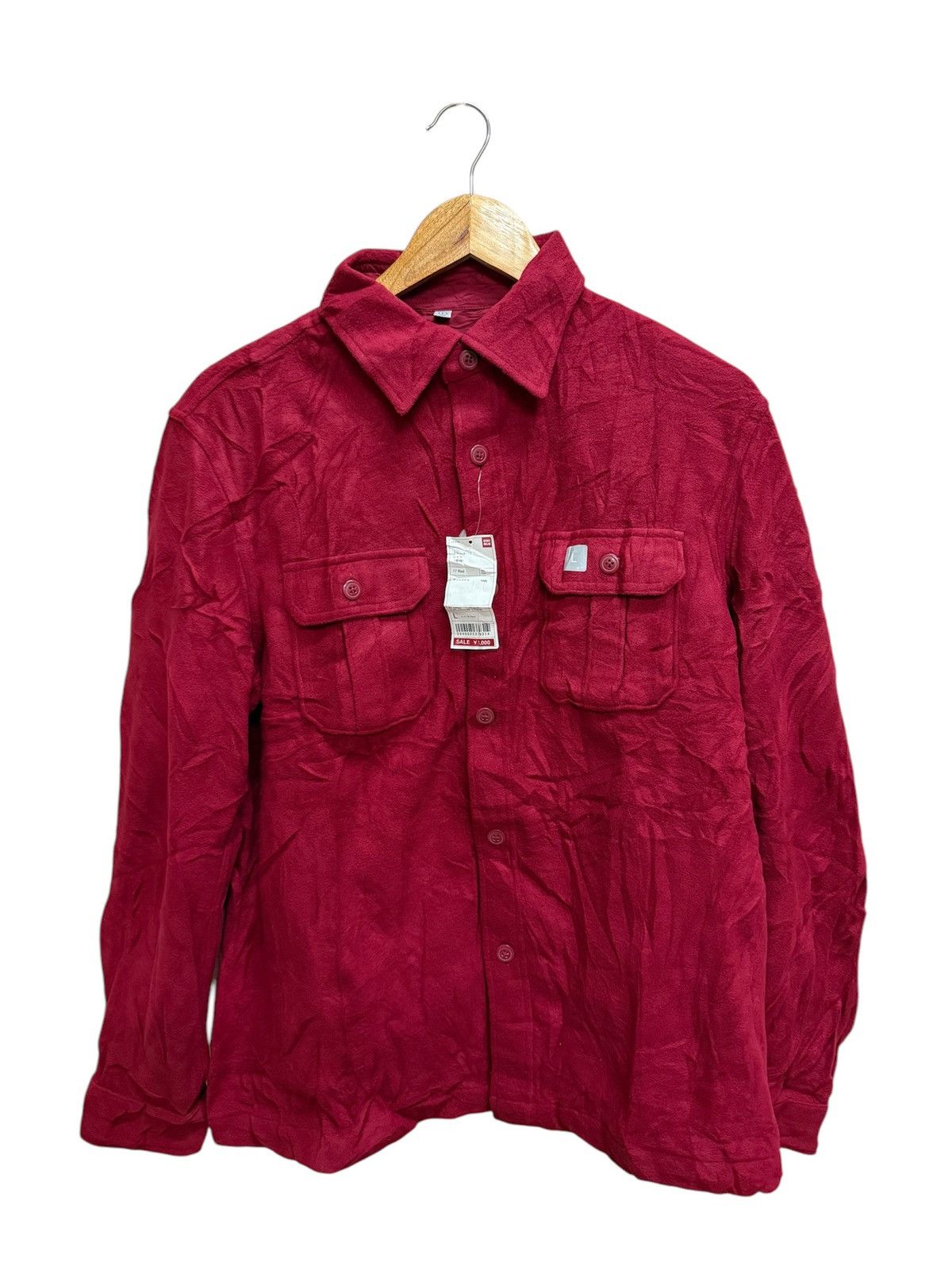 Japanese Brand × Uniqlo Uniqlo Button Up Longsleeve Micro Fleece Shirt Size US M / EU 48-50 / 2 - 1 Thumbnail