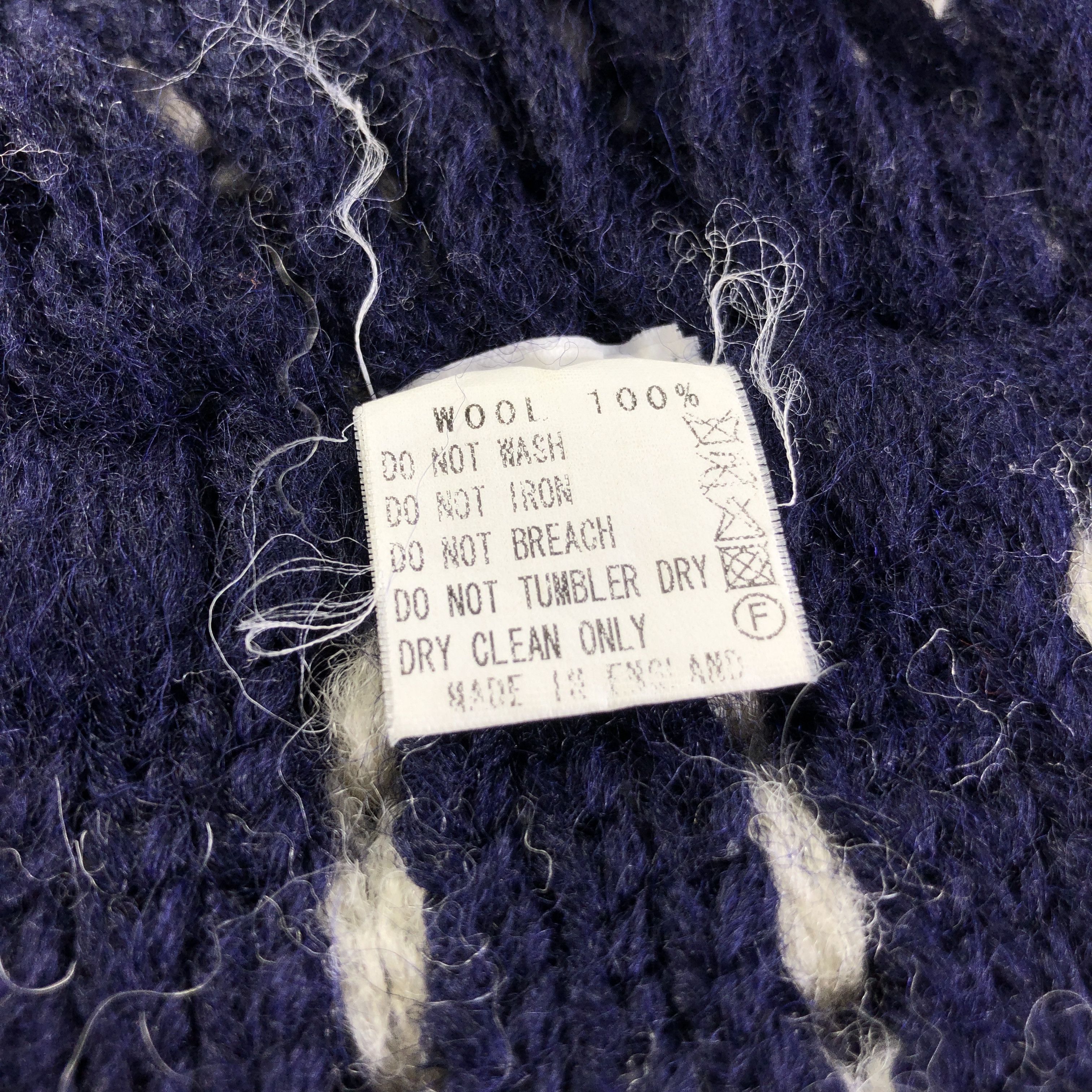 Beams Plus Beams Boy Wool Scarf Muffler Neckwear V2806 Size ONE SIZE - 6 Thumbnail