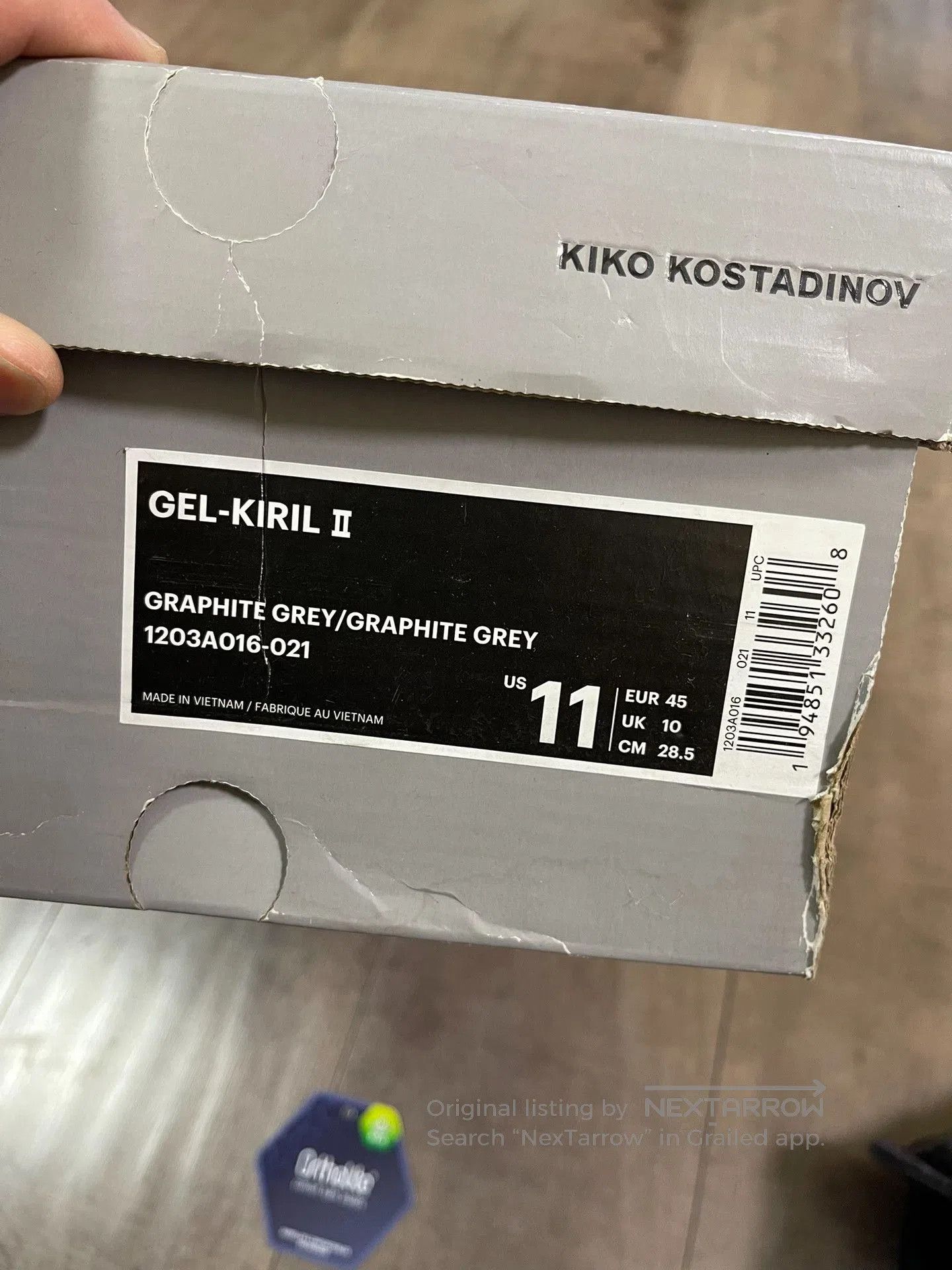 Kiko Kostadinov Kiko Kostadinov x Asics Gel. Size US 11 / EU 44 - 9 Thumbnail