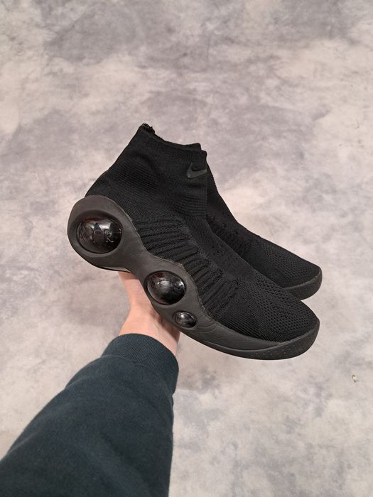 Nike zoom flight bonafide best sale triple black