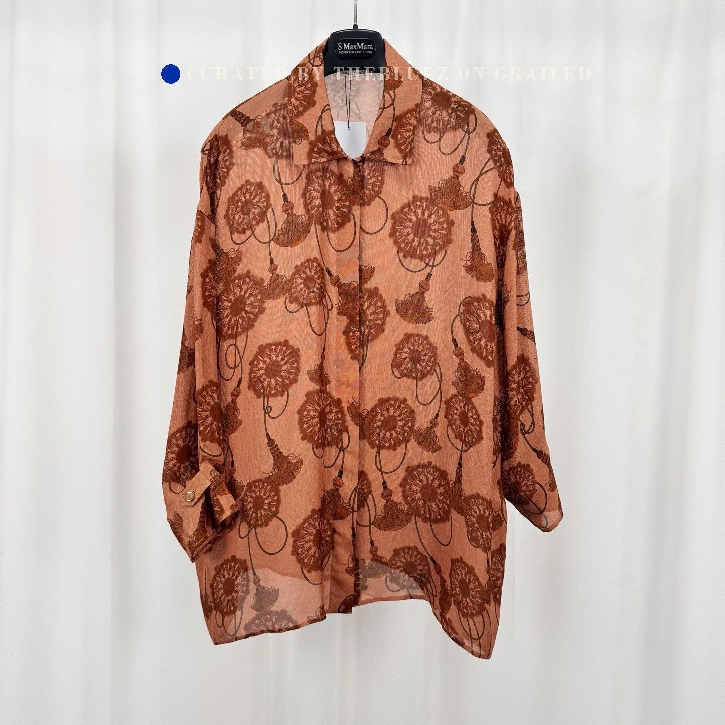 Hermes Hermes Silk Shirt Top Size XS / US 0-2 / IT 36-38 - 1 Thumbnail