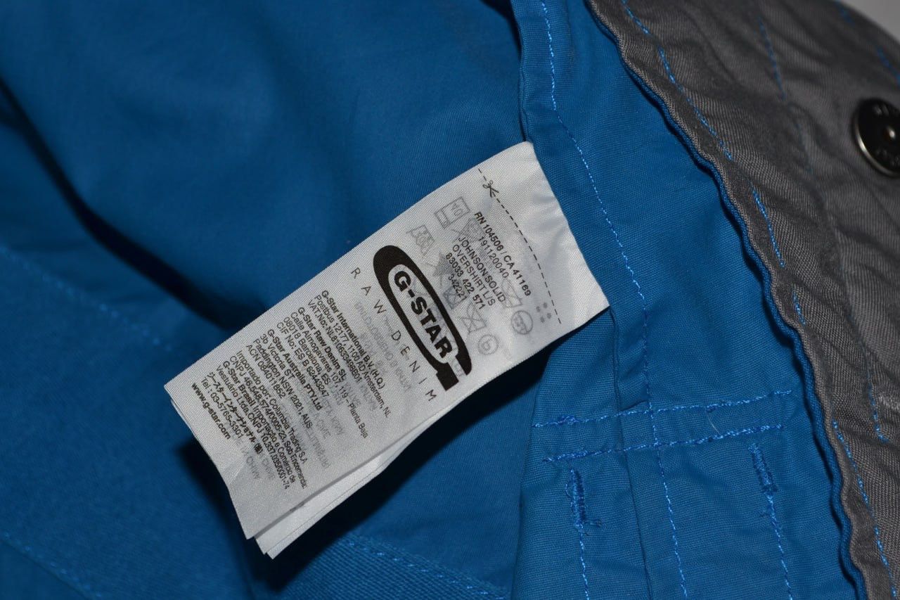 G-Star Women G-Star JOHNSON SOLID OVERSHIRT jacket Blue Size M Size US S / EU 44-46 / 1 - 10 Thumbnail