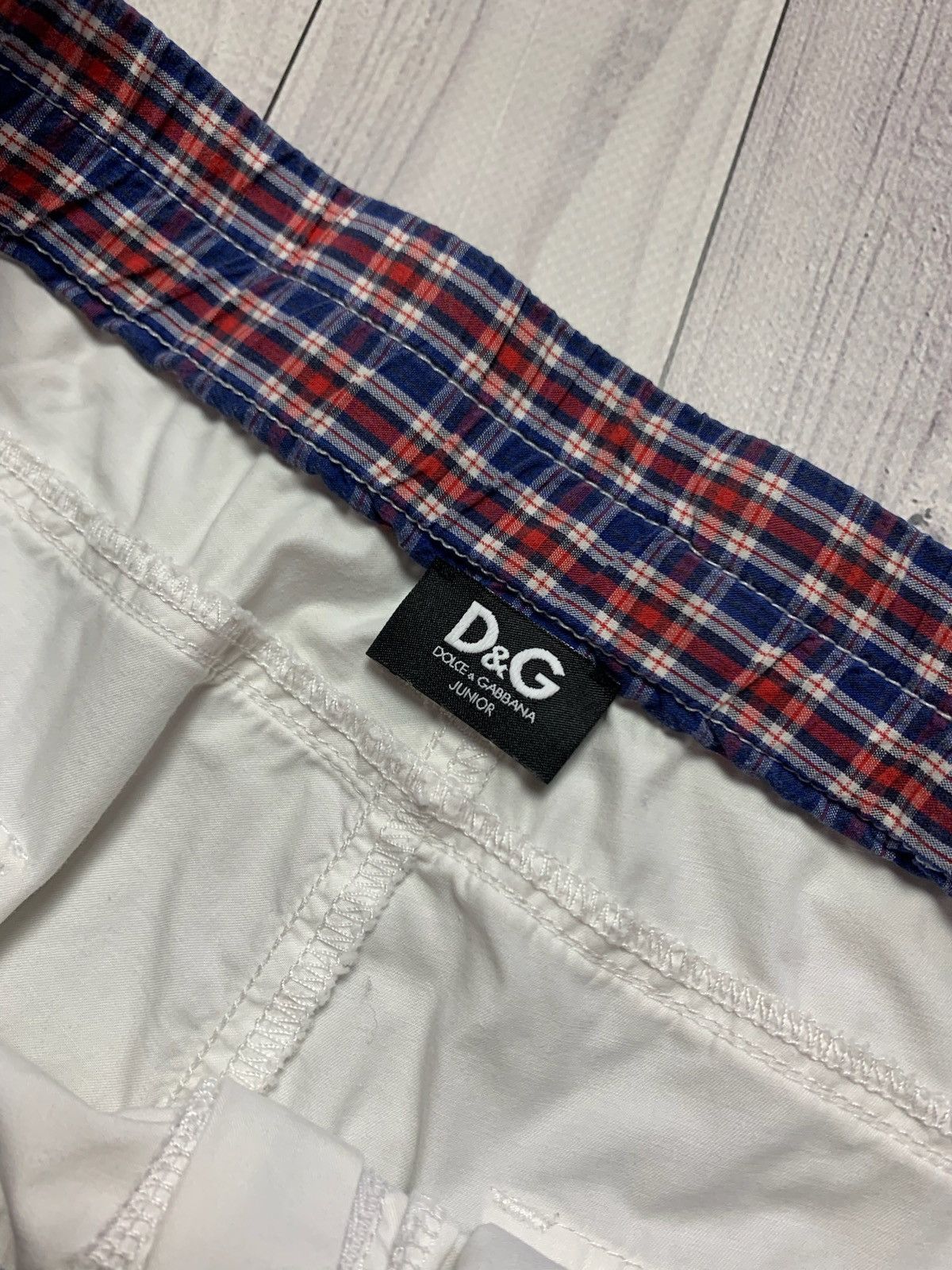 Dolce & Gabbana Dolce & gabbana vintage shorts white cargo Size 28 d&g Size US 28 / EU 44 - 6 Thumbnail