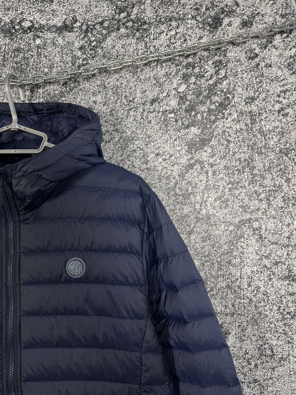 Pretty Green Men’s Pretty Green Puffer Hooded Jacket Casual Outdoor Sz L Size US L / EU 52-54 / 3 - 3 Thumbnail