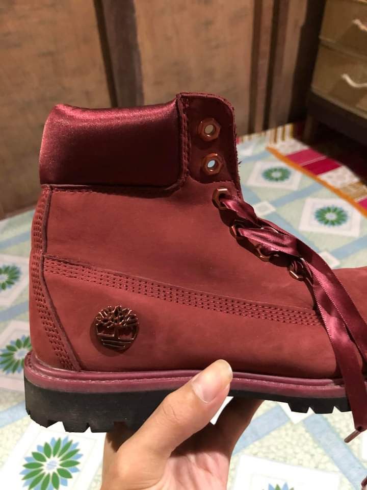 Timberland Timberland Boots Maroon Size US 7 / IT 37 - 2 Thumbnail
