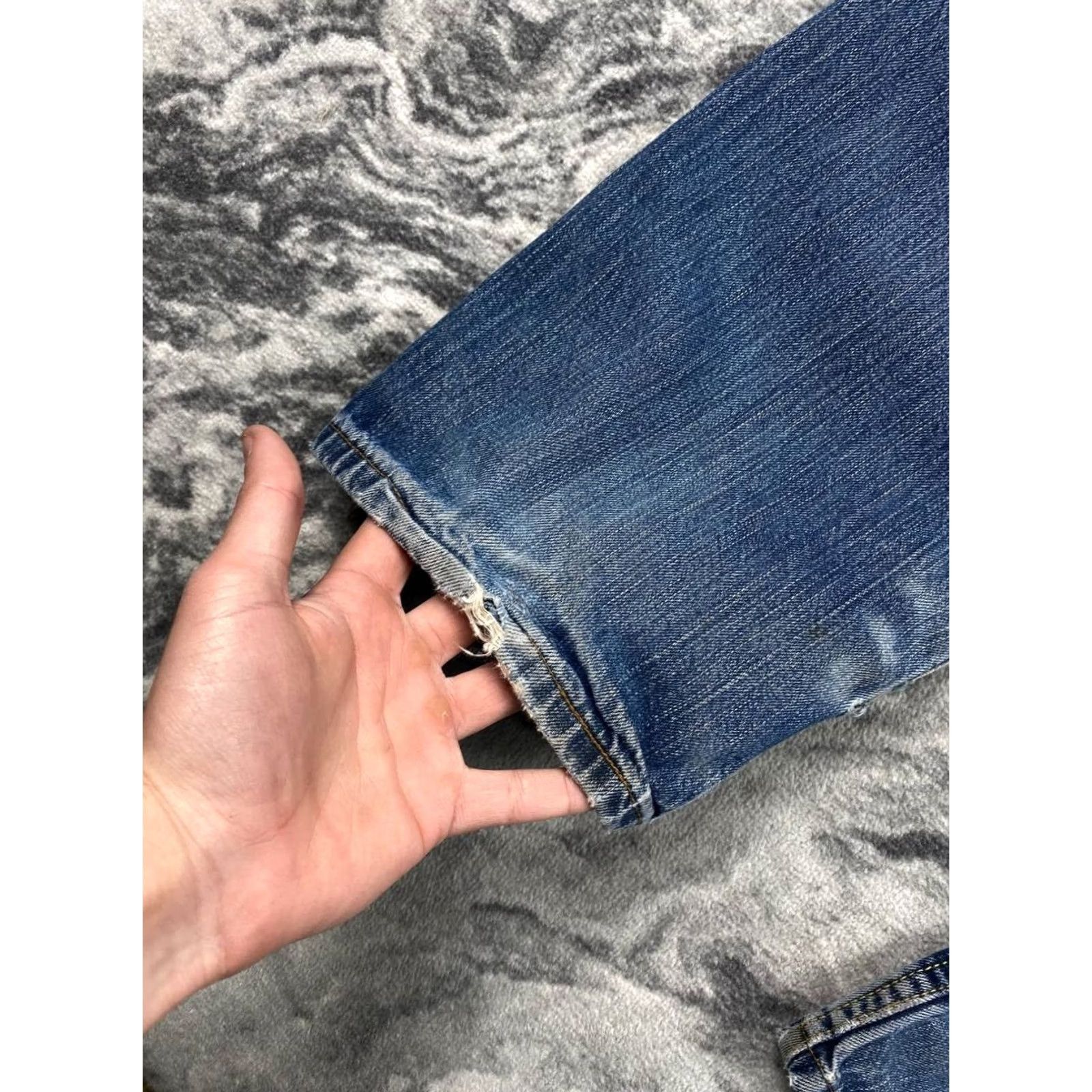 Levi's VINTAGE Levi's 503 Denim Jeans Men 32x34 Blue Straight 5-Pocket Regular Size 32 Product Line Levi's 500 Series Jeans Size US 32 / EU 48 - 3 Thumbnail